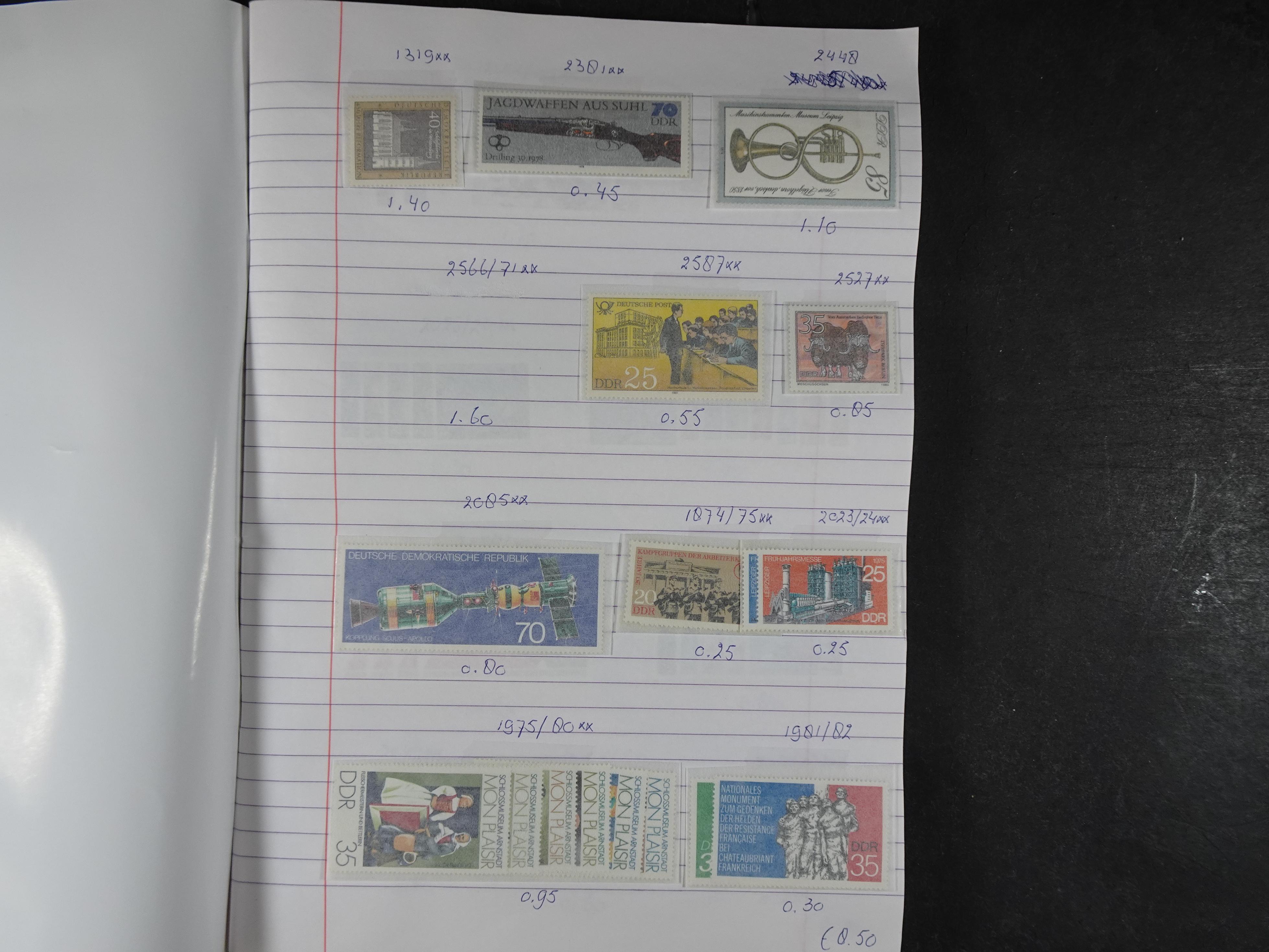 Mooie partij gelopen Rondzendboekjes.
Veel postfris.
Enorme restwaarde 375