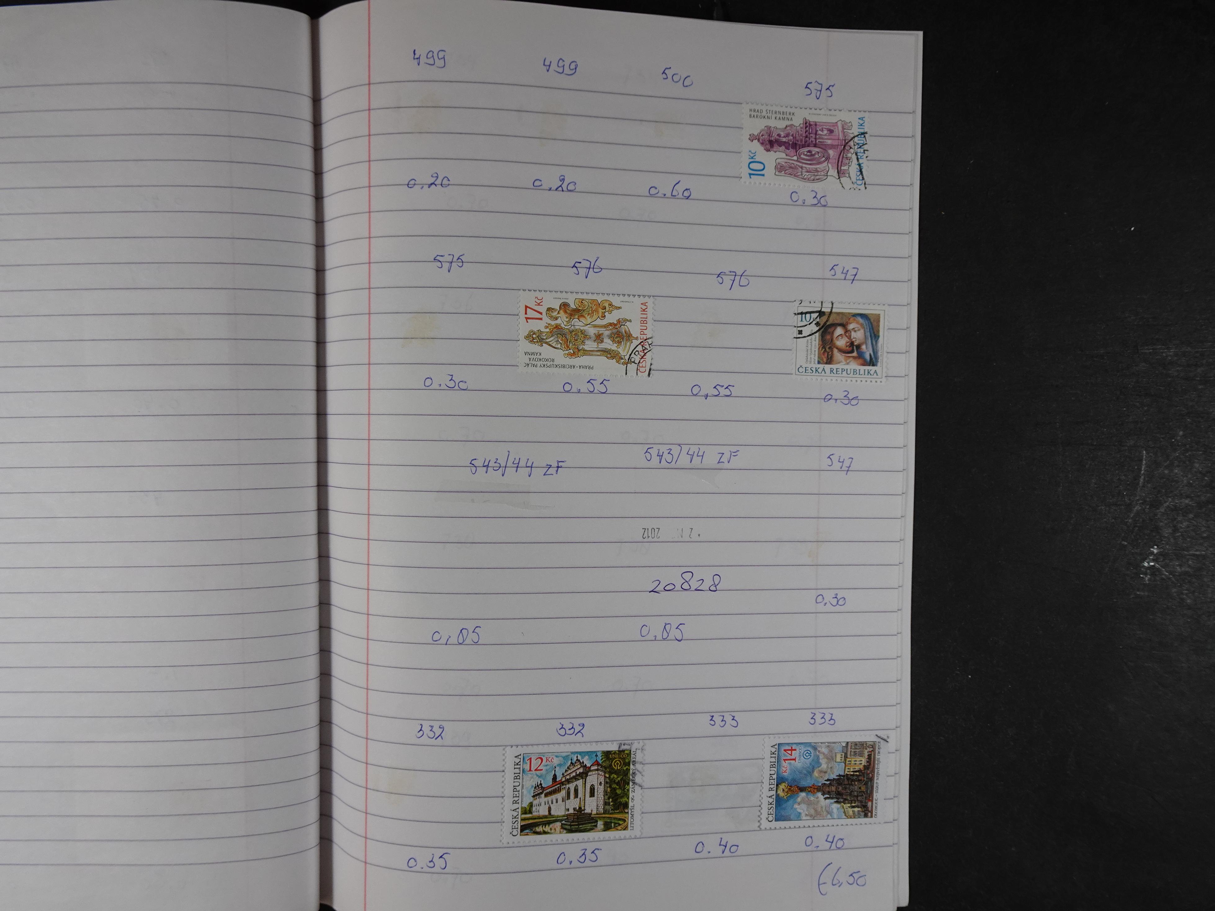 Mooie partij gelopen Rondzendboekjes.
Veel postfris.
Enorme restwaarde 461