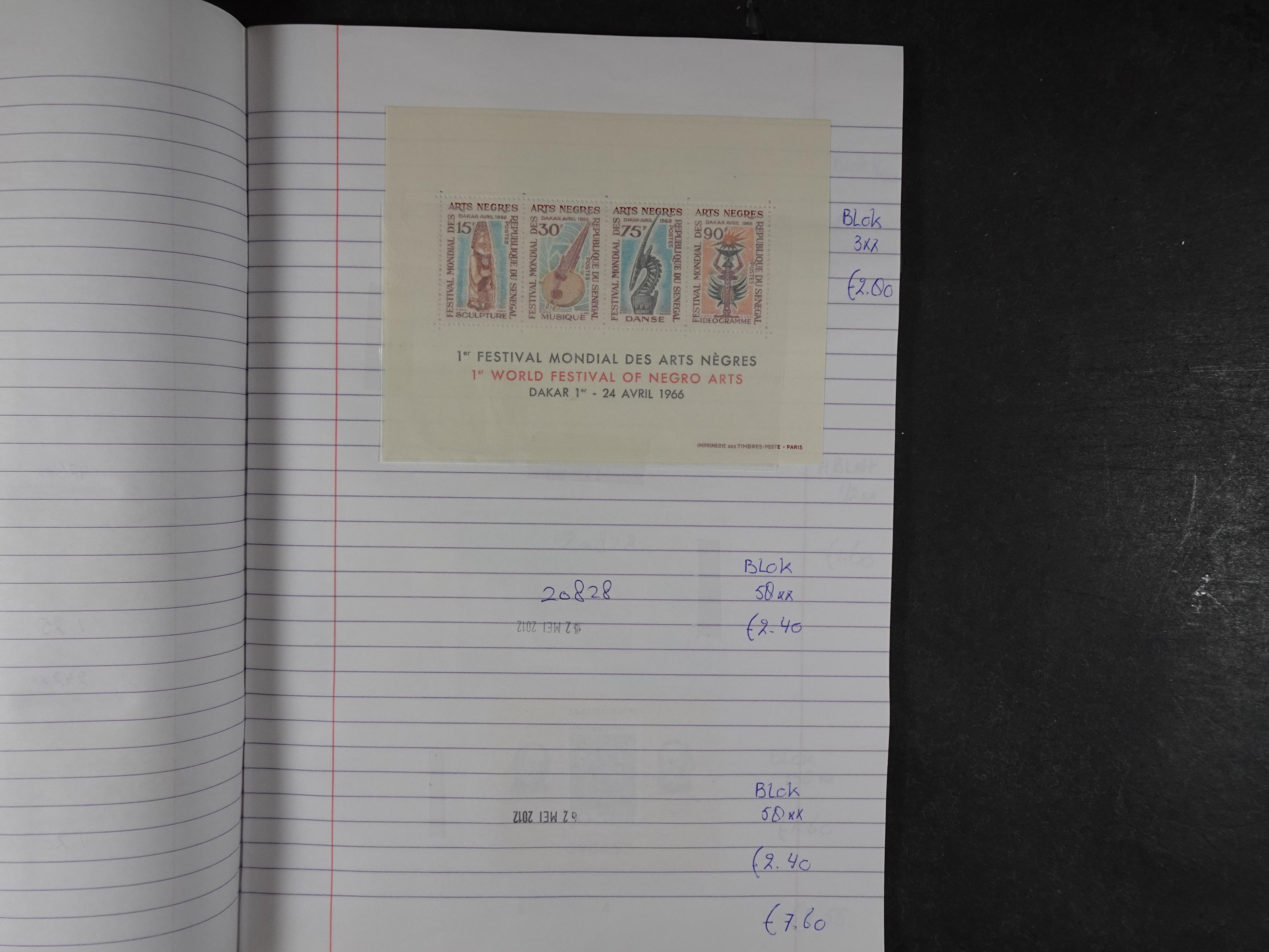 Mooie partij gelopen Rondzendboekjes.
Veel postfris.
Enorme restwaarde 550