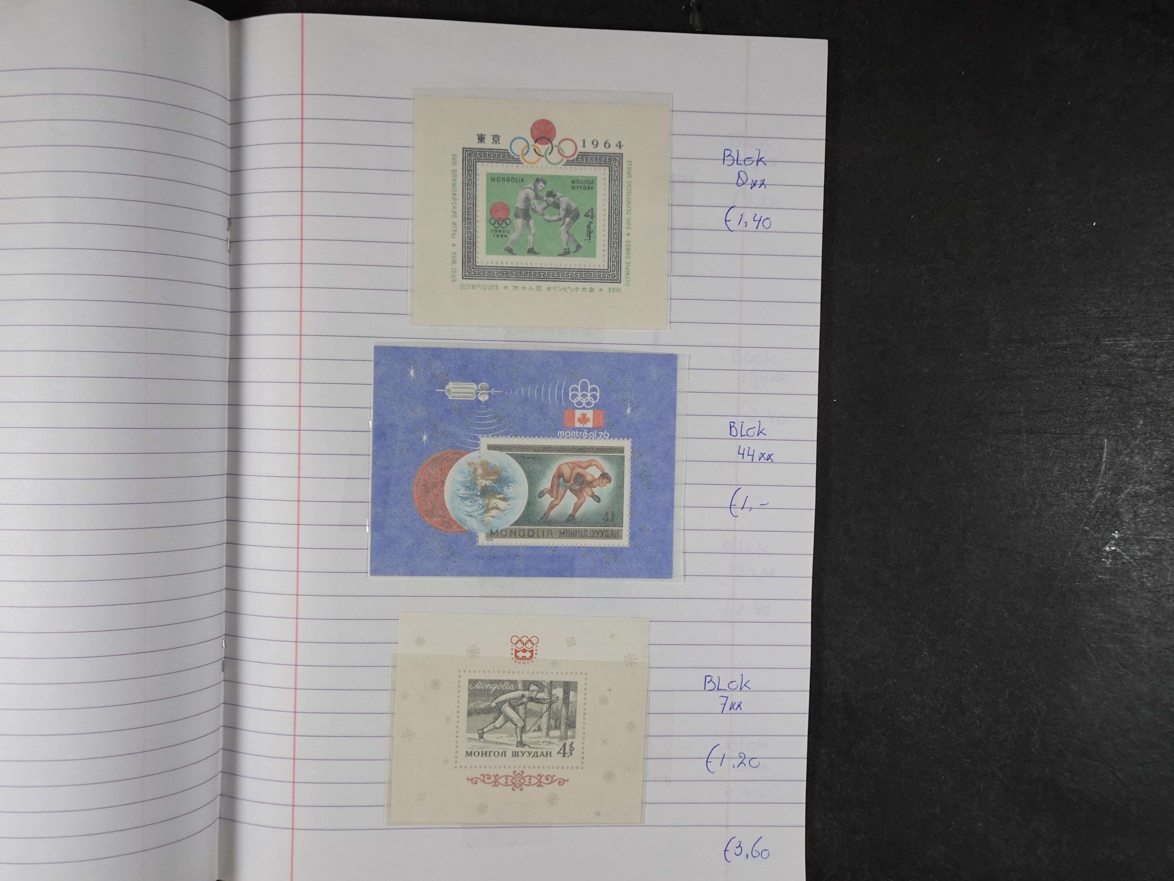 Mooie partij gelopen Rondzendboekjes.
Veel postfris.
Enorme restwaarde 557