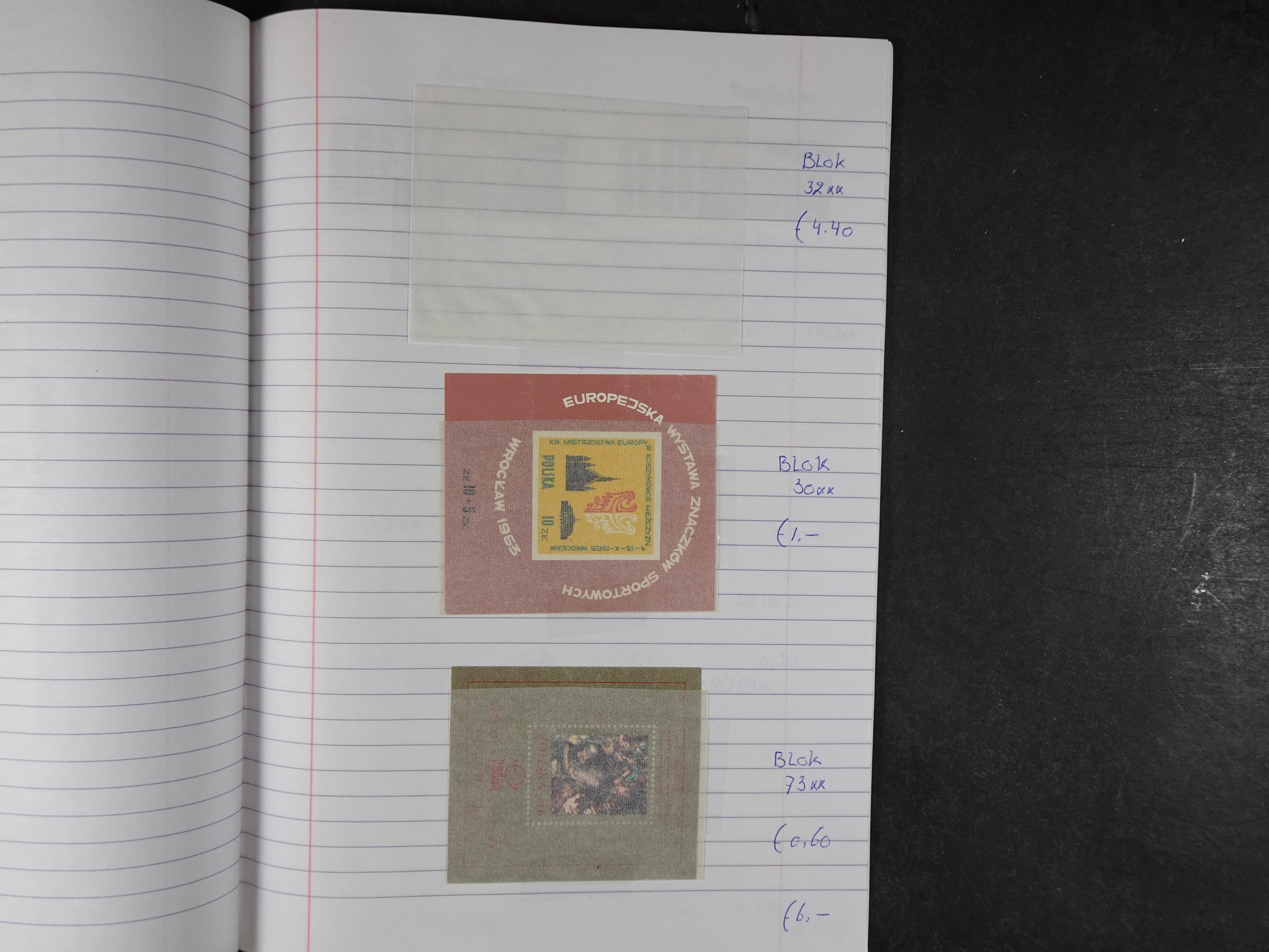 Mooie partij gelopen Rondzendboekjes.
Veel postfris.
Enorme restwaarde 559