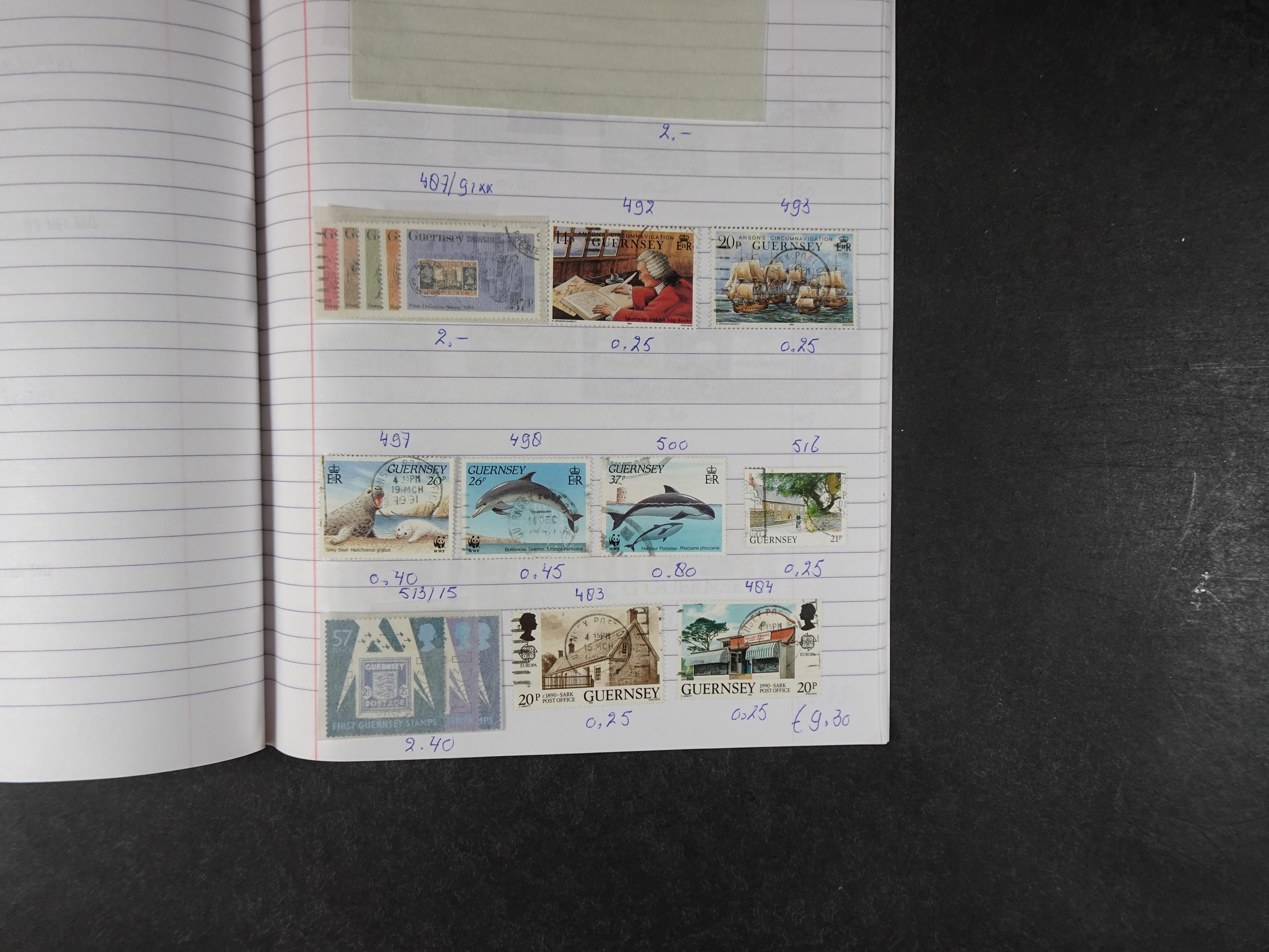 Mooie partij gelopen Rondzendboekjes.
Veel postfris.
Enorme restwaarde 561