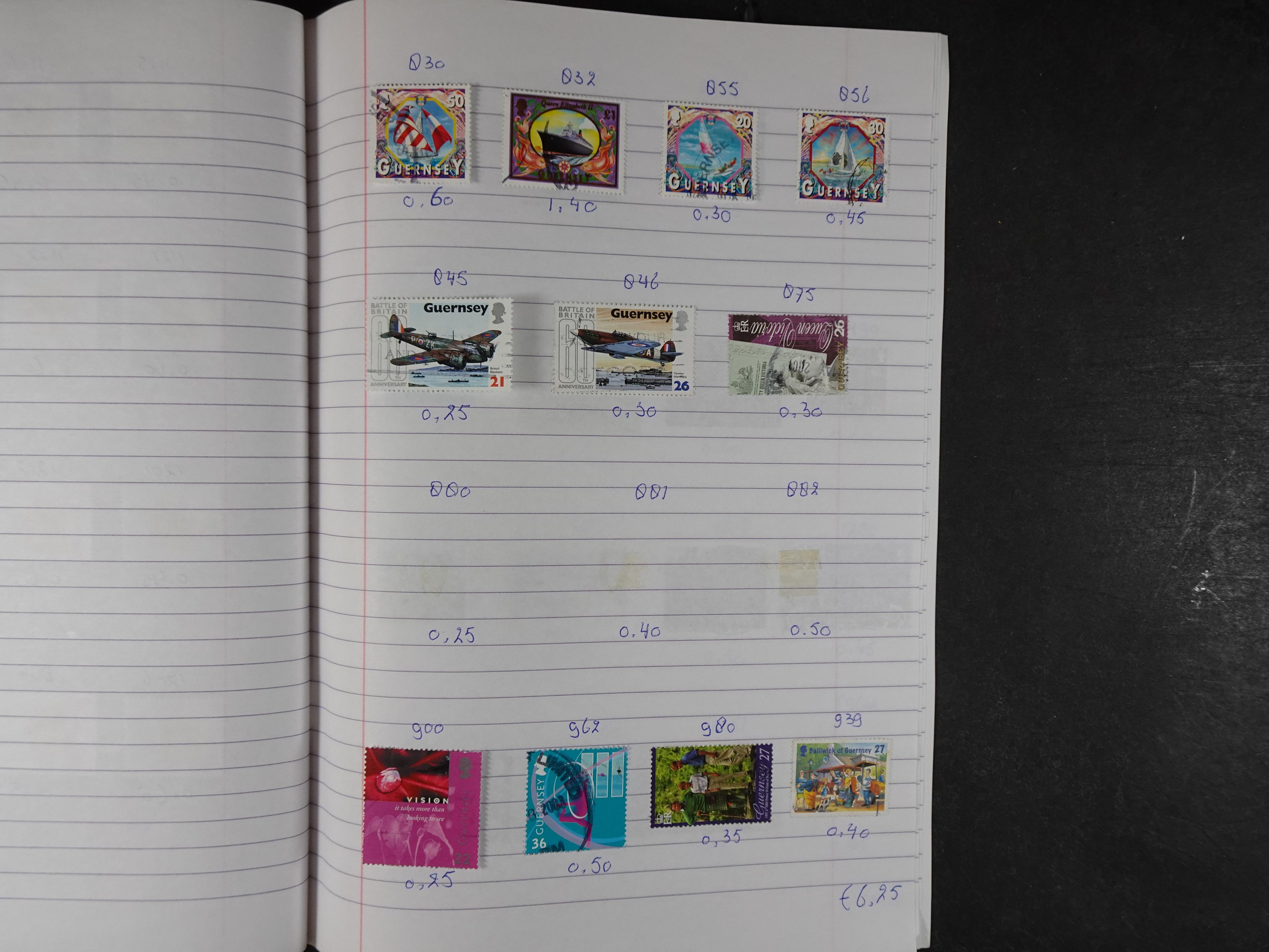 Mooie partij gelopen Rondzendboekjes.
Veel postfris.
Enorme restwaarde 570