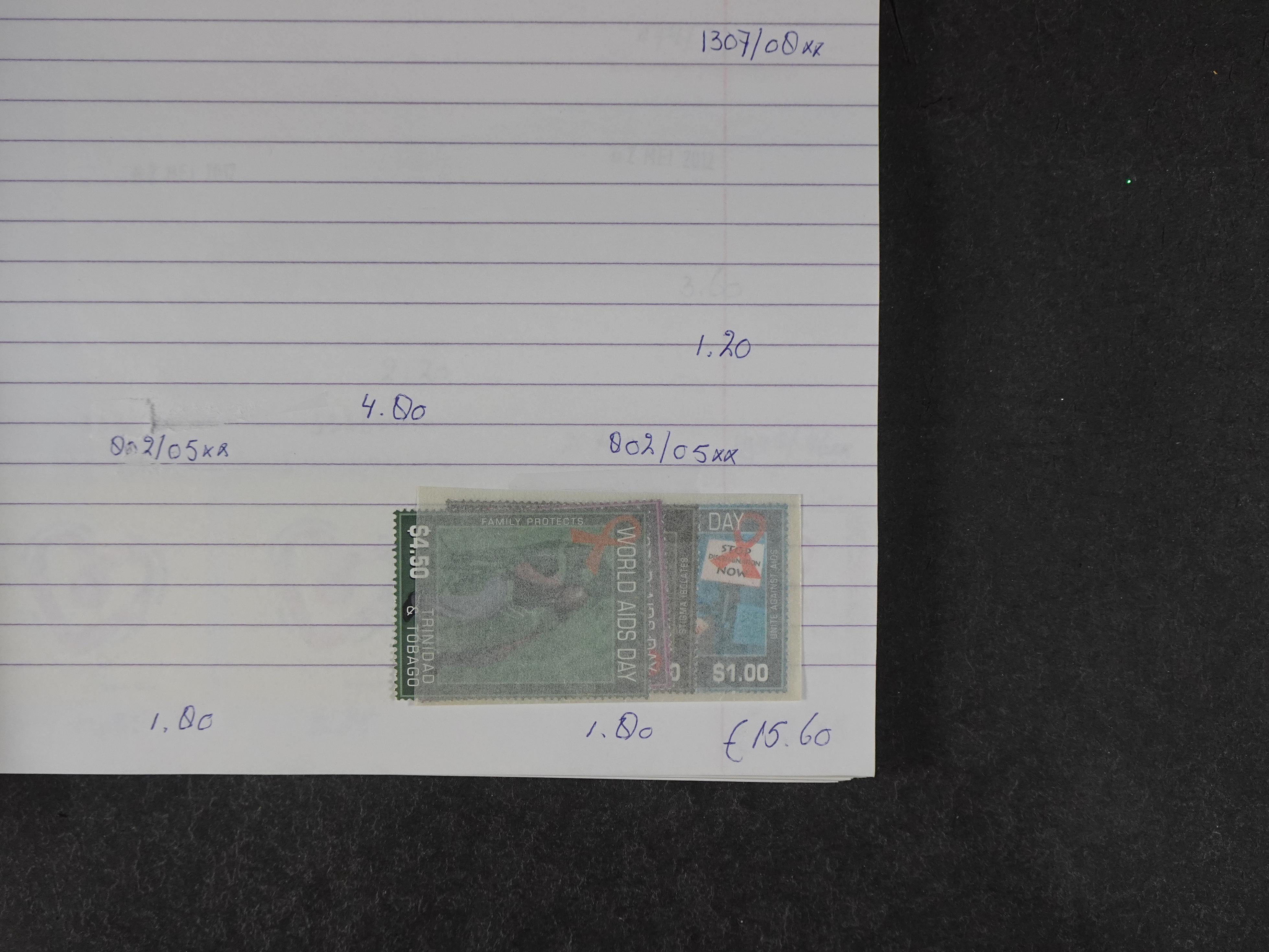 Mooie partij gelopen Rondzendboekjes.
Veel postfris.
Enorme restwaarde 573