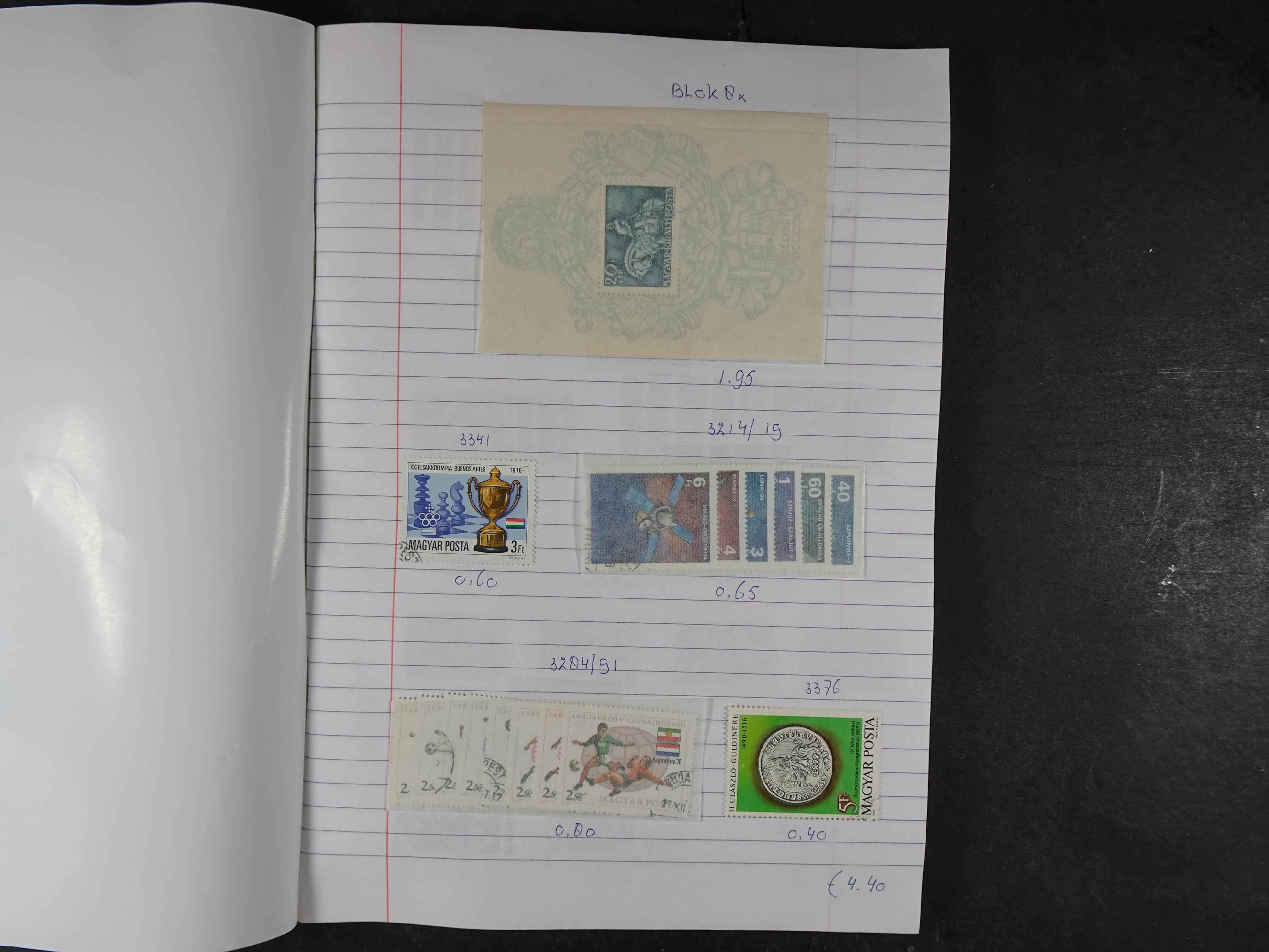 Mooie partij gelopen Rondzendboekjes.
Veel postfris.
Enorme restwaarde 604