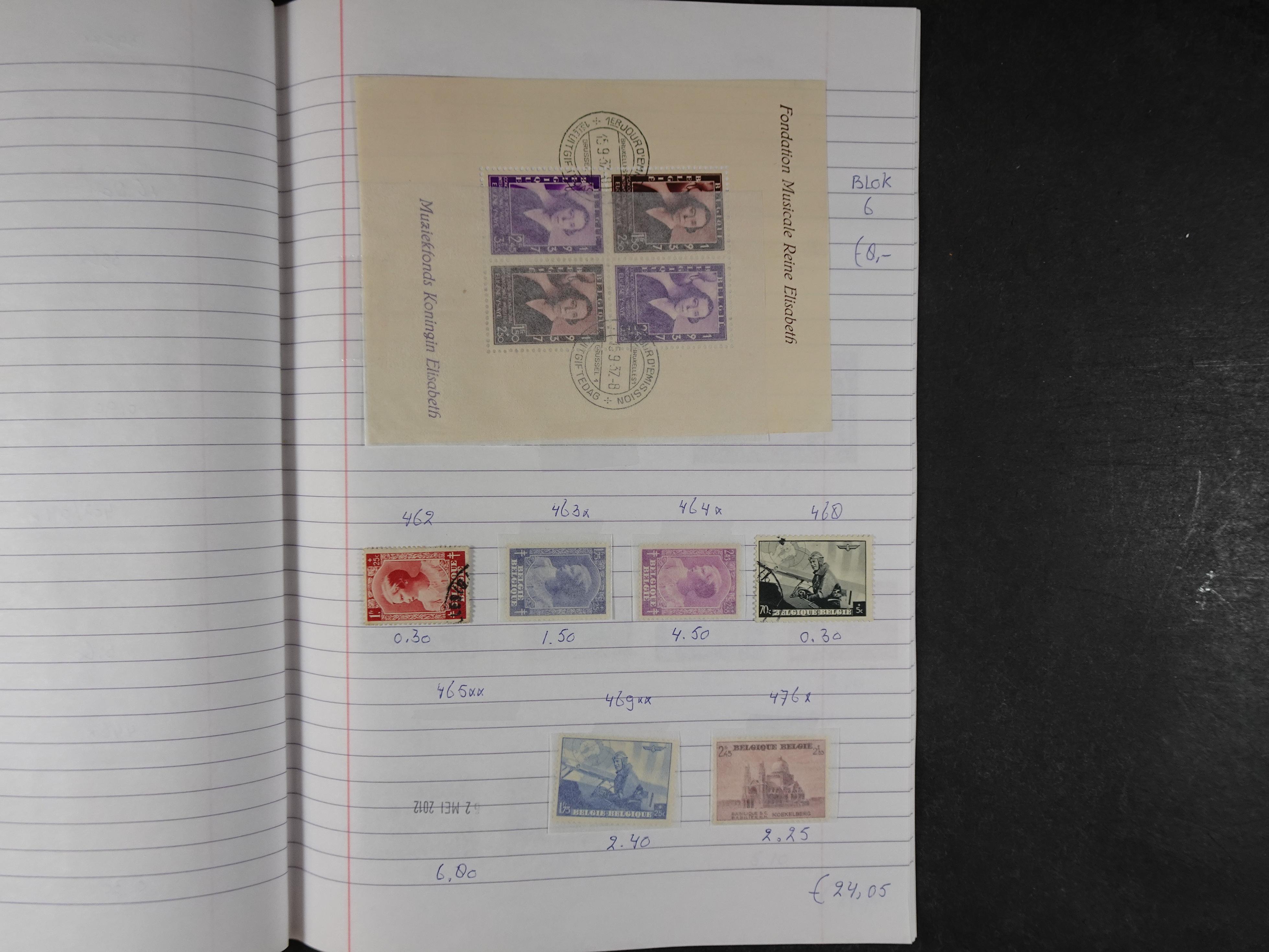 Mooie partij gelopen Rondzendboekjes.
Veel postfris.
Enorme restwaarde 664