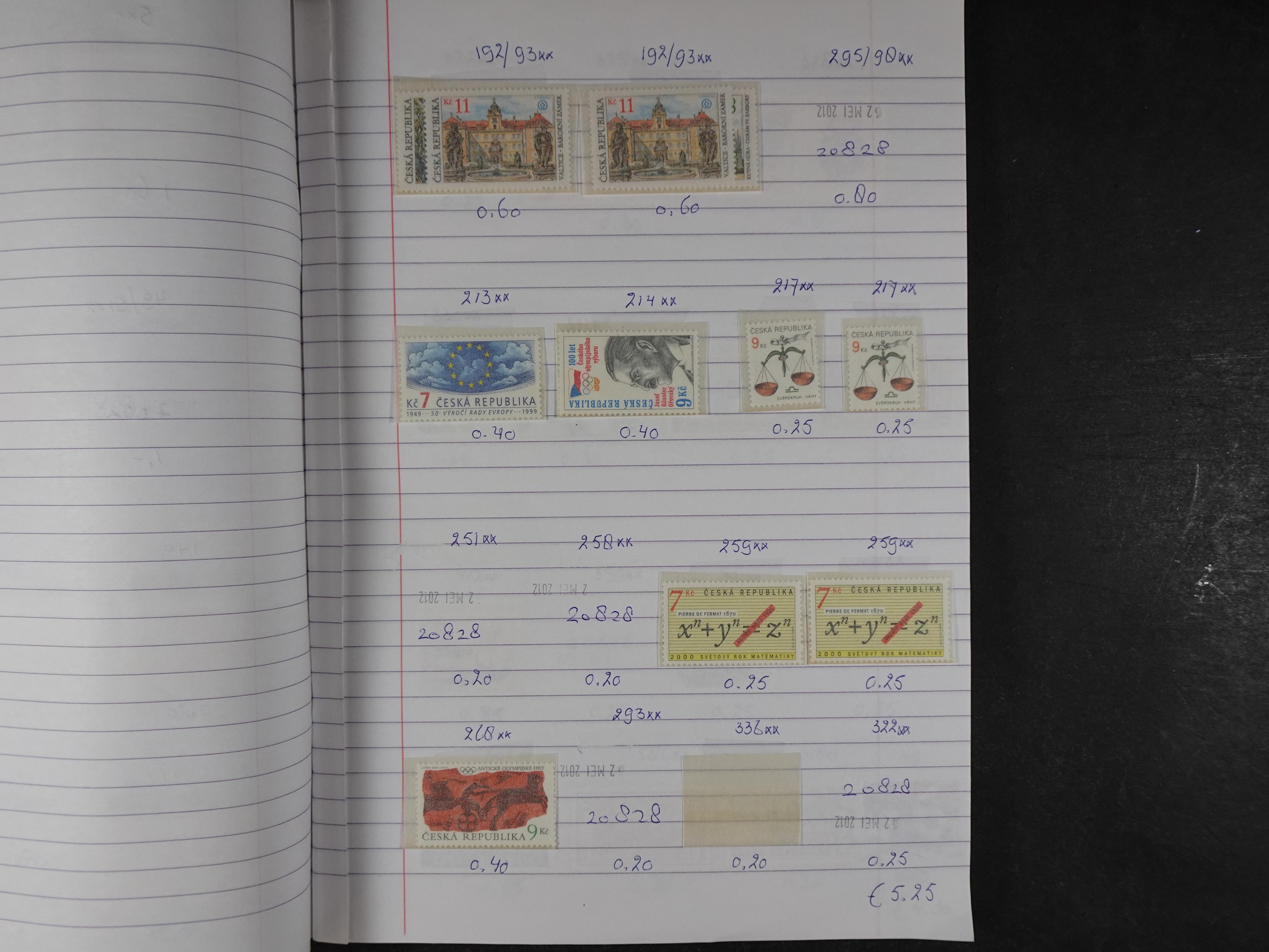 Mooie partij gelopen Rondzendboekjes.
Veel postfris.
Enorme restwaarde 681