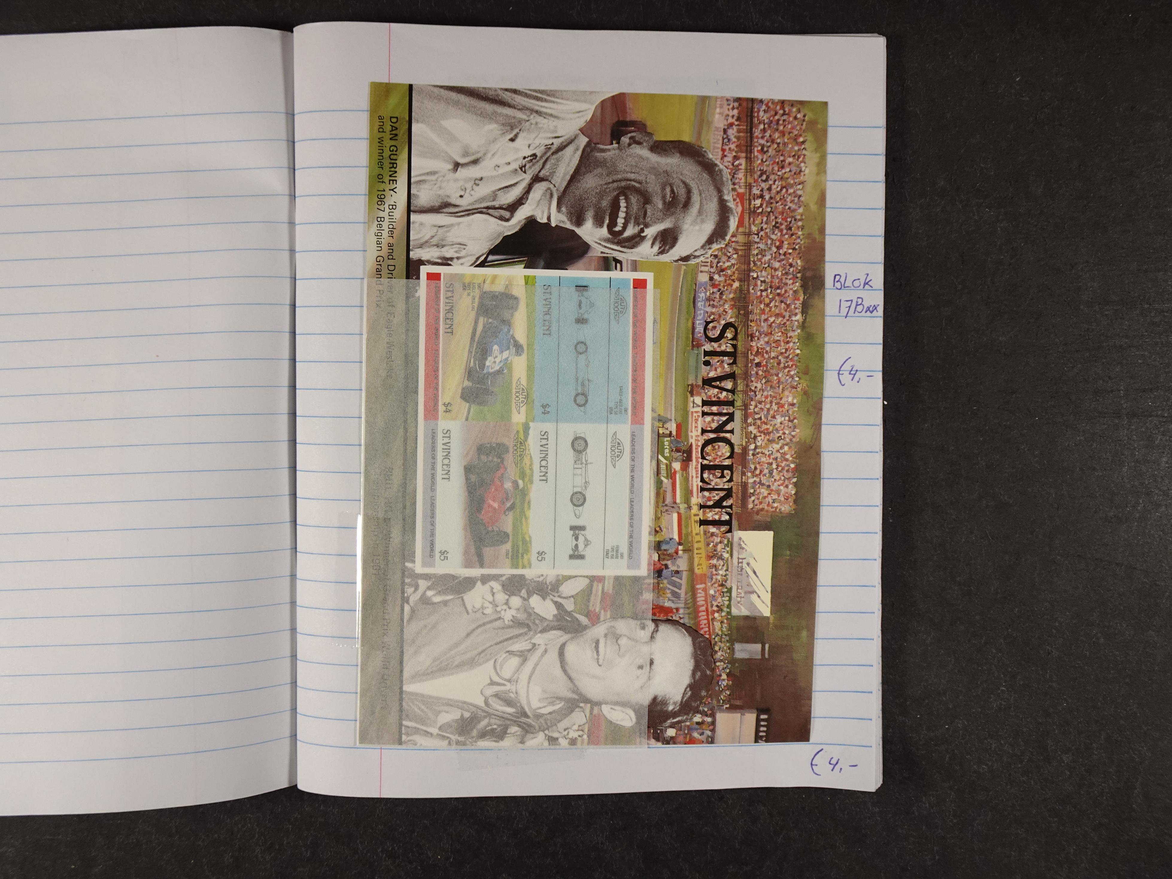 Mooie partij gelopen Rondzendboekjes.
Veel postfris.
Enorme restwaarde 717