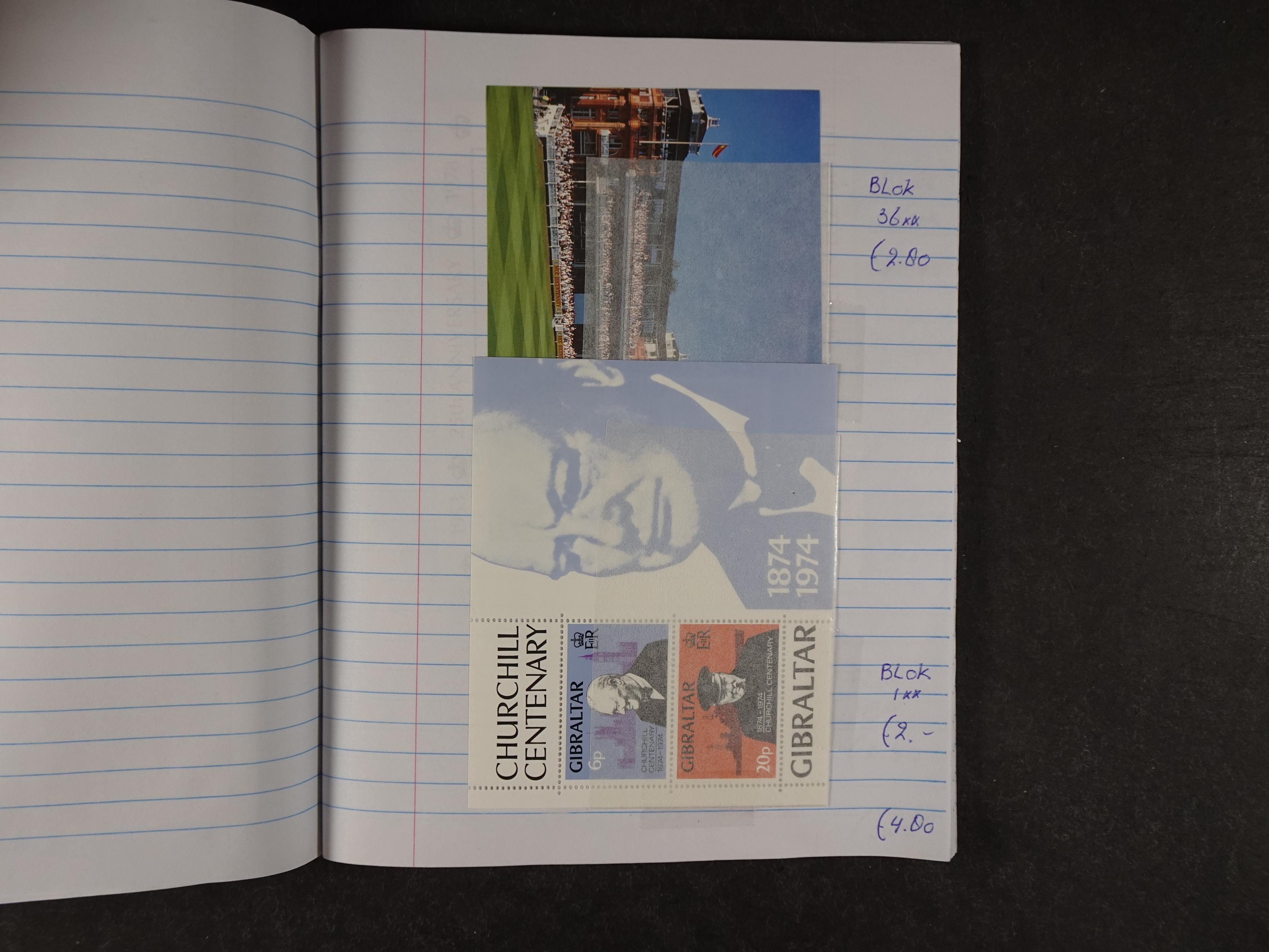 Mooie partij gelopen Rondzendboekjes.
Veel postfris.
Enorme restwaarde 718