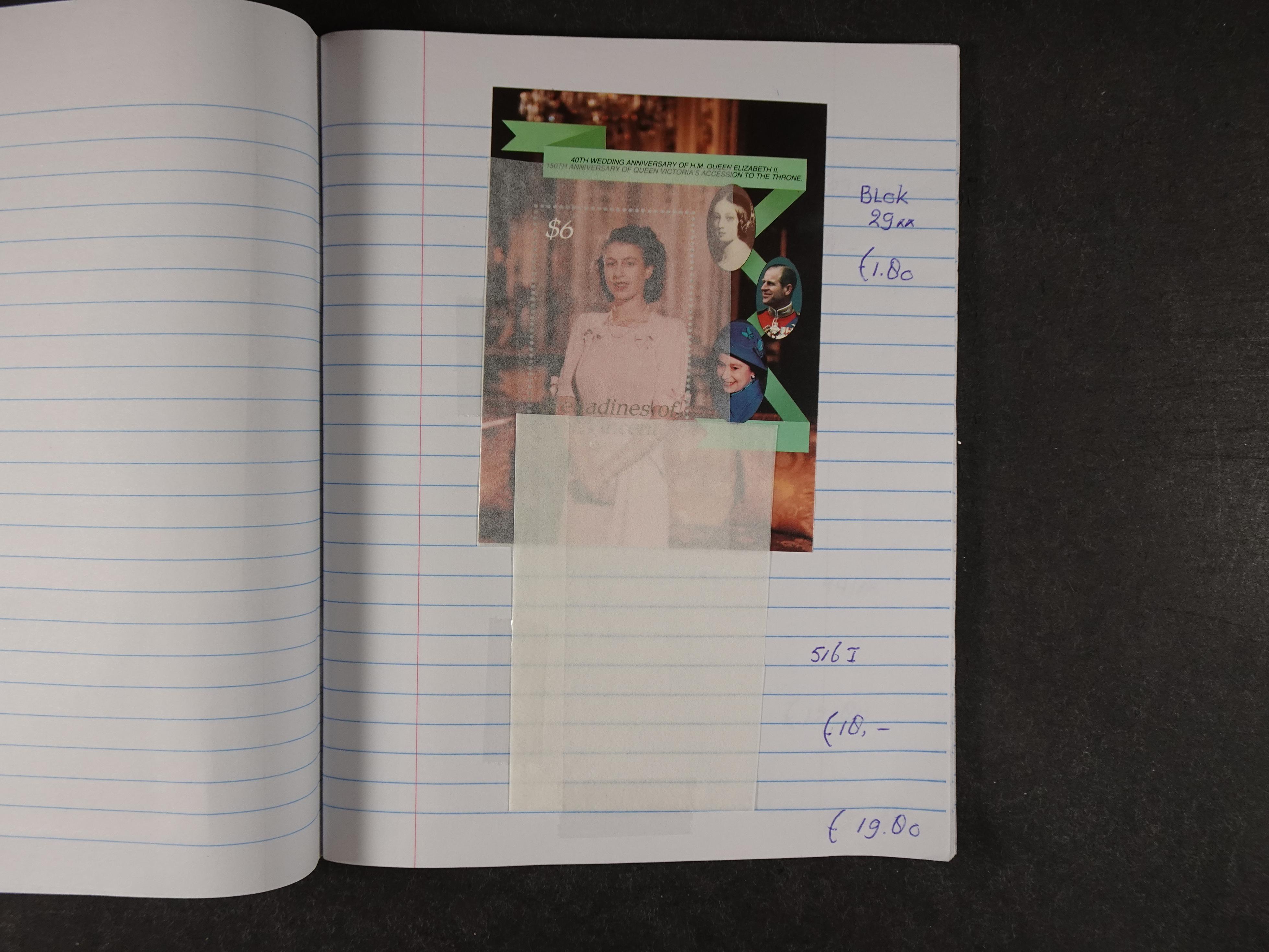 Mooie partij gelopen Rondzendboekjes.
Veel postfris.
Enorme restwaarde 720