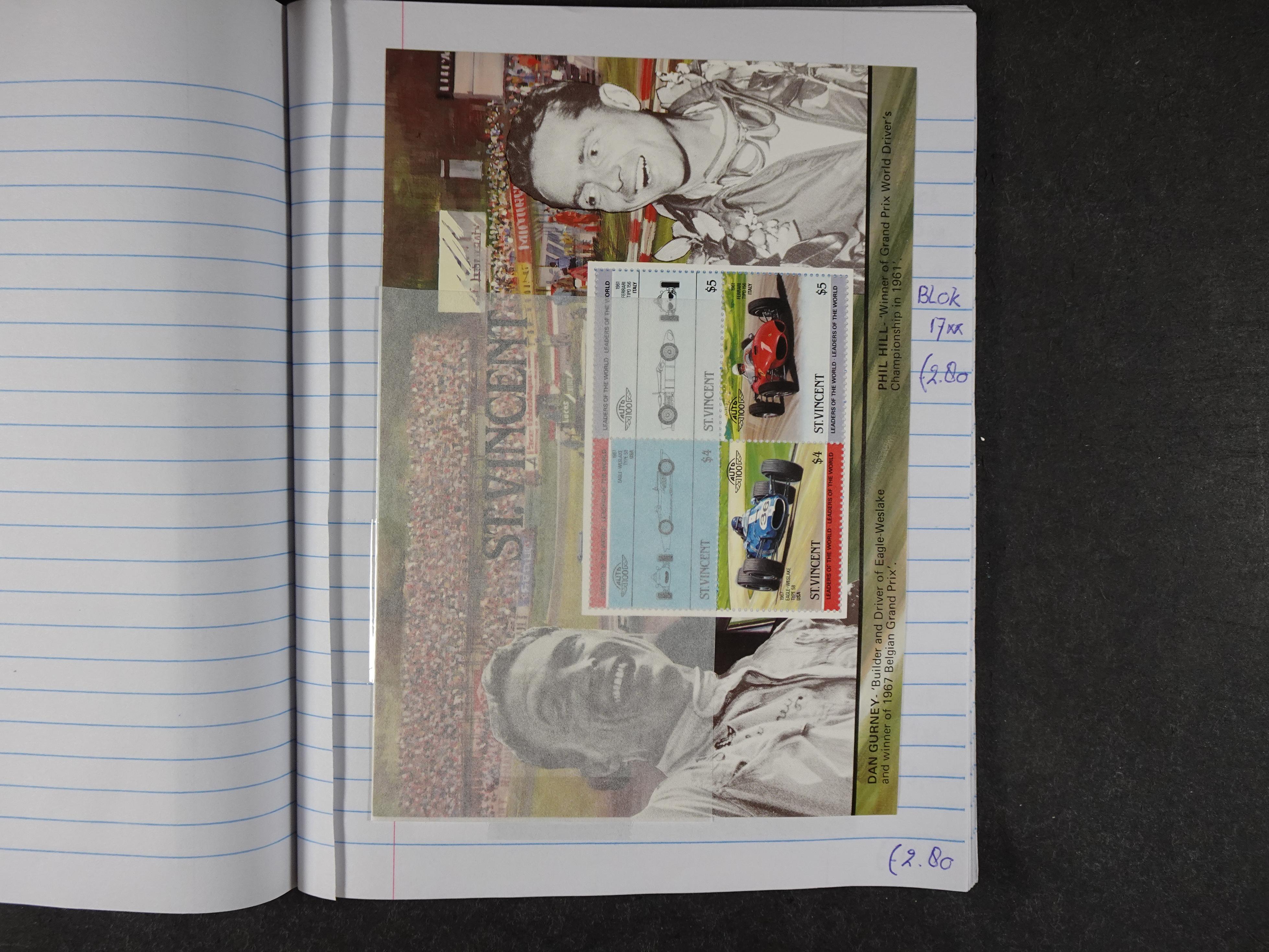 Mooie partij gelopen Rondzendboekjes.
Veel postfris.
Enorme restwaarde 722