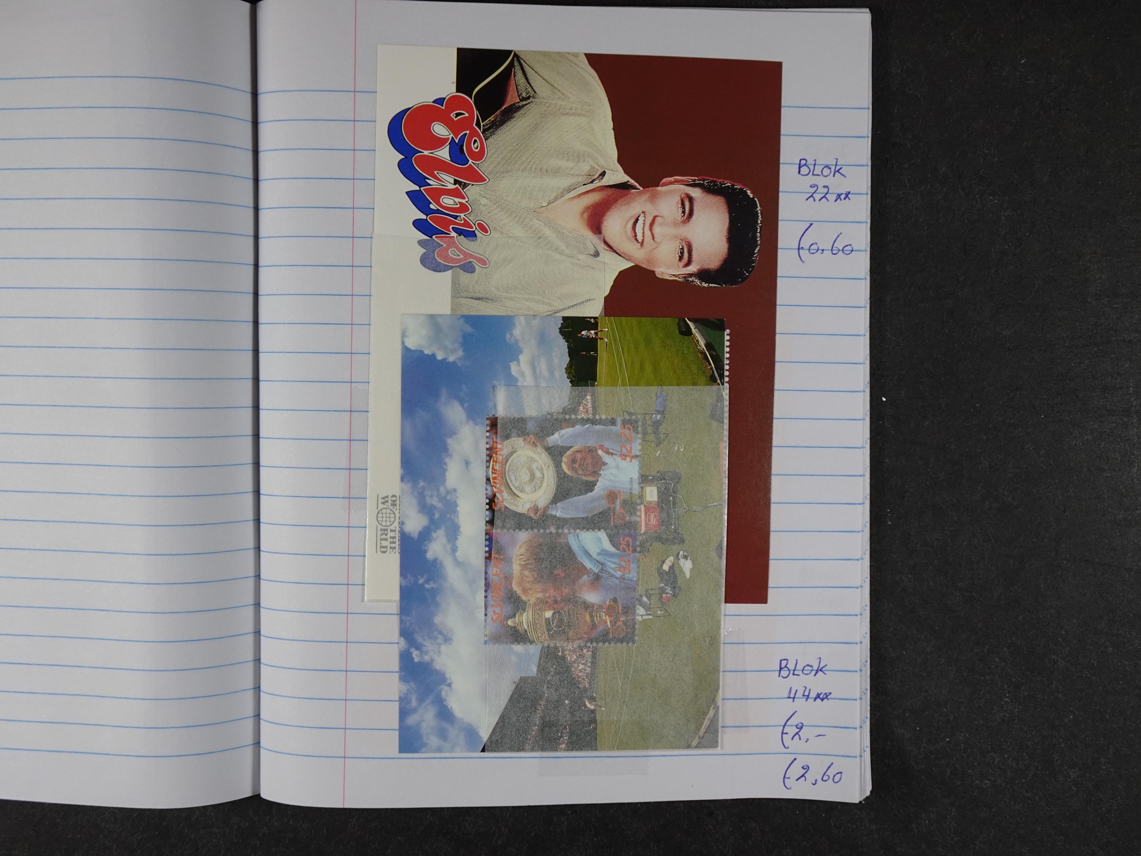 Mooie partij gelopen Rondzendboekjes.
Veel postfris.
Enorme restwaarde 724