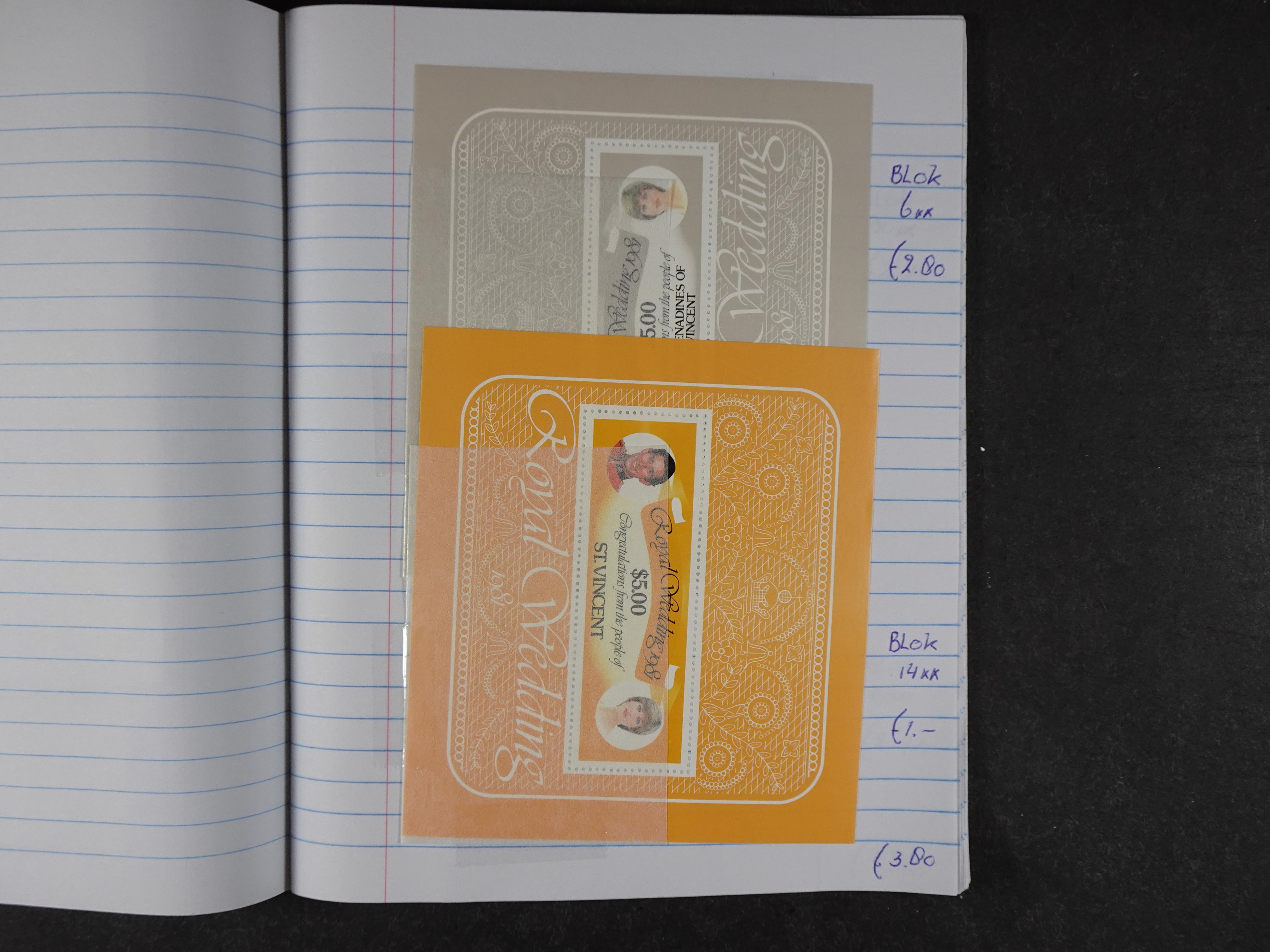 Mooie partij gelopen Rondzendboekjes.
Veel postfris.
Enorme restwaarde 725