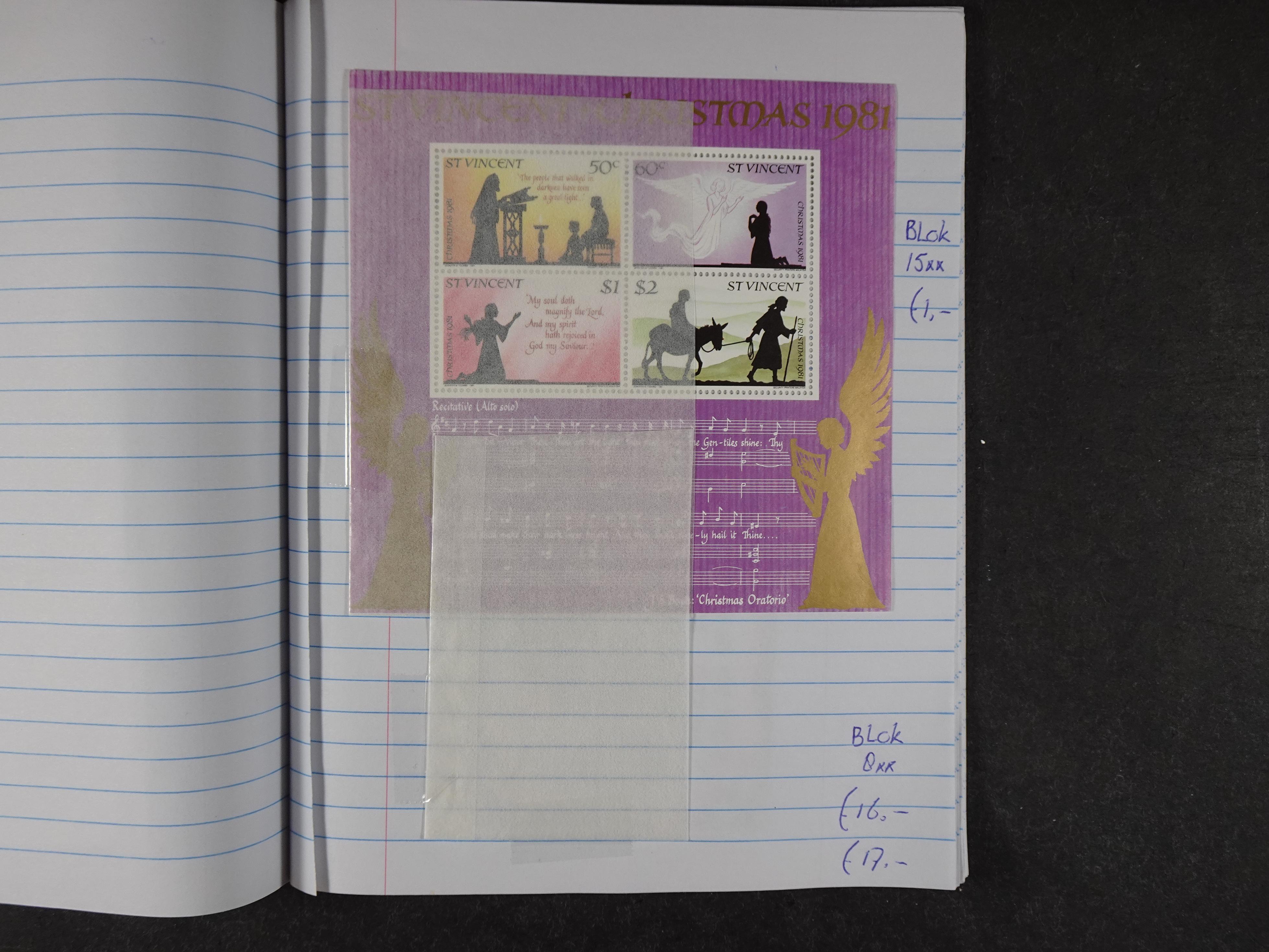 Mooie partij gelopen Rondzendboekjes.
Veel postfris.
Enorme restwaarde 728