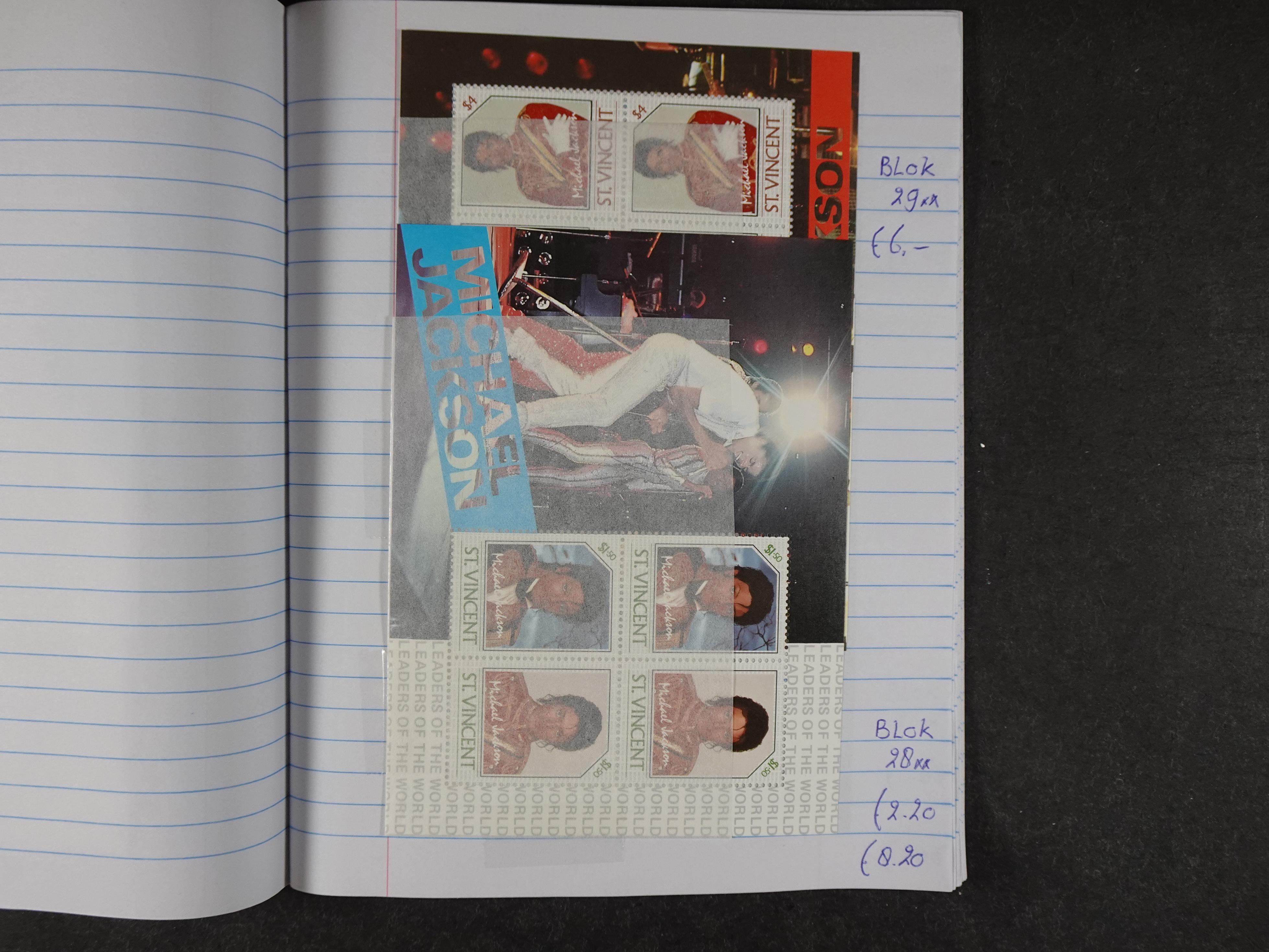 Mooie partij gelopen Rondzendboekjes.
Veel postfris.
Enorme restwaarde 730