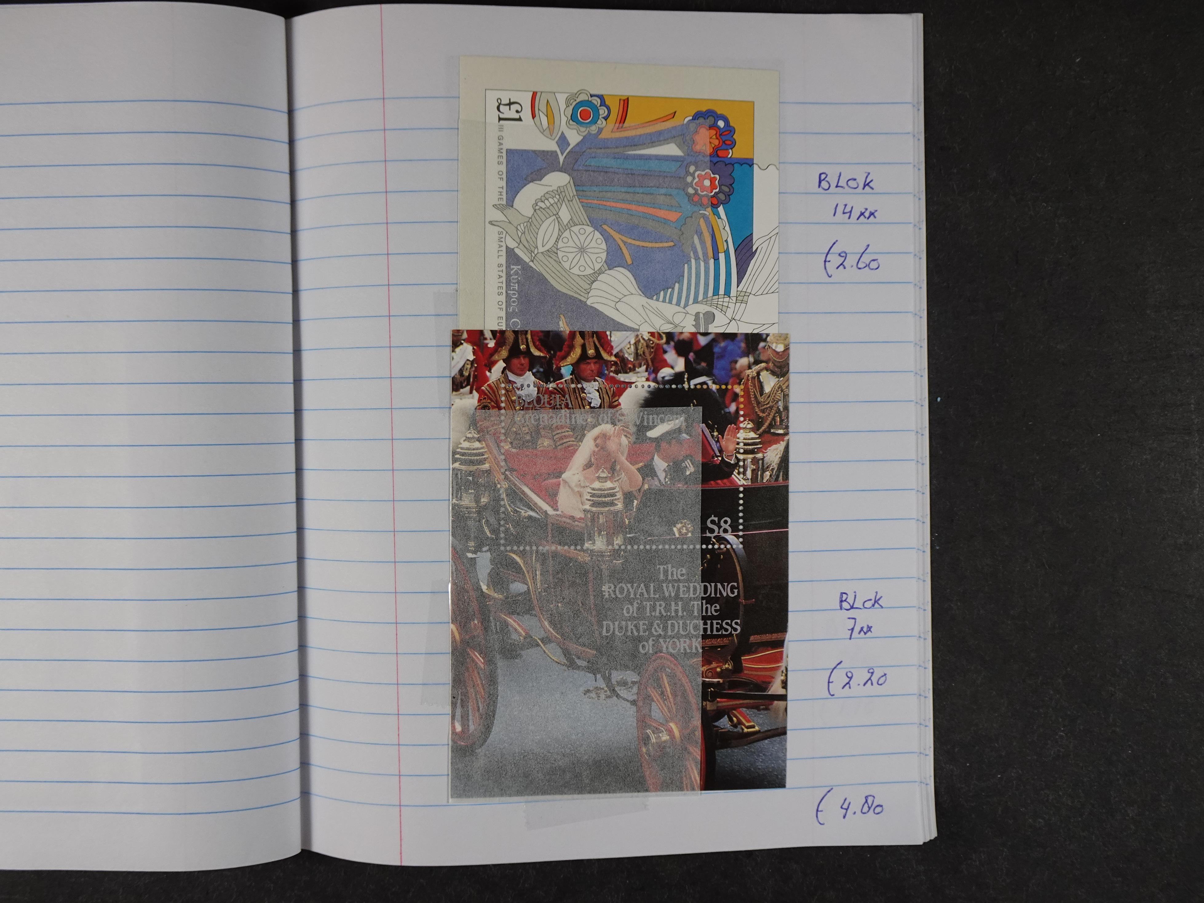 Mooie partij gelopen Rondzendboekjes.
Veel postfris.
Enorme restwaarde 733