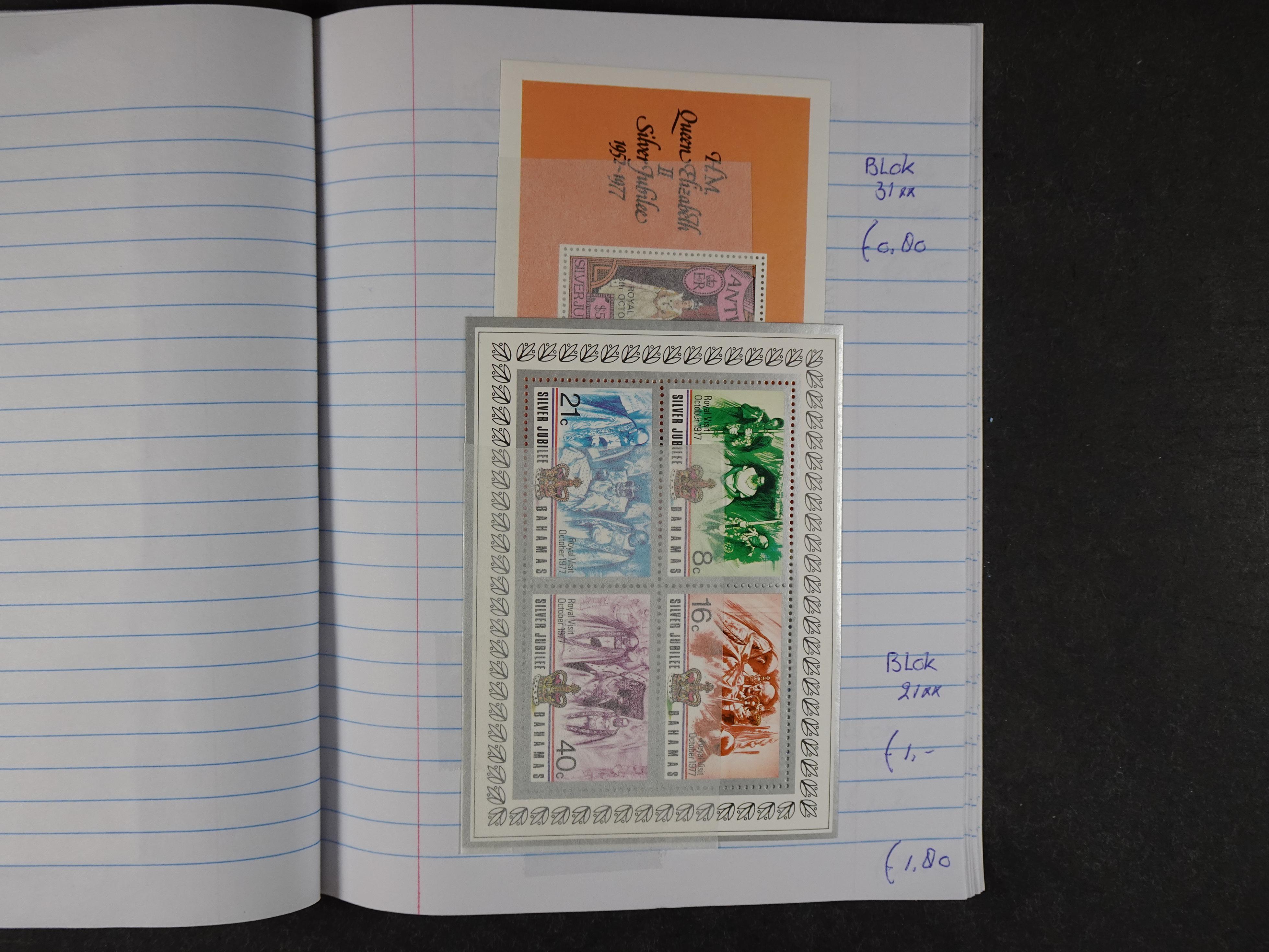 Mooie partij gelopen Rondzendboekjes.
Veel postfris.
Enorme restwaarde 736