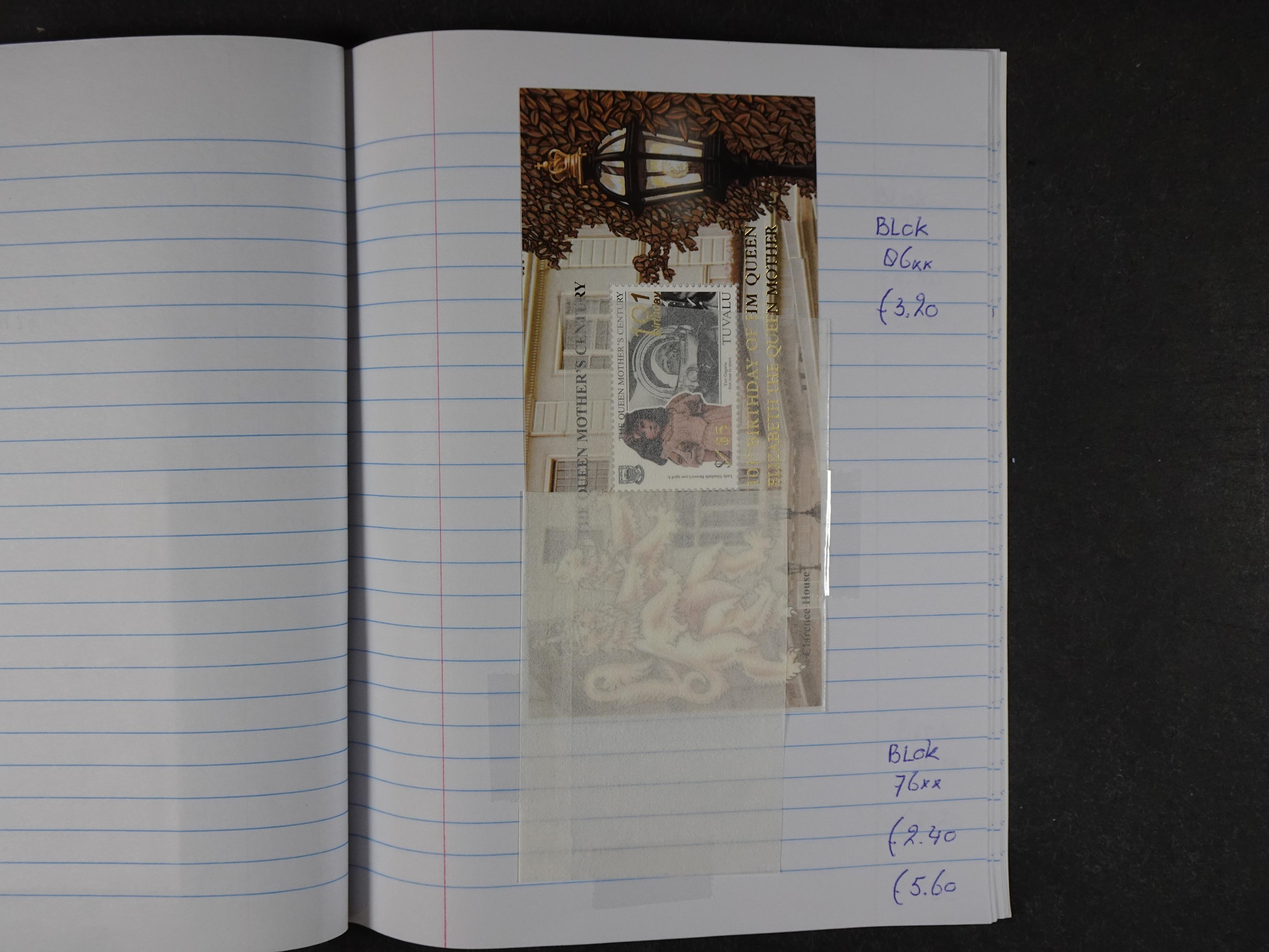 Mooie partij gelopen Rondzendboekjes.
Veel postfris.
Enorme restwaarde 741