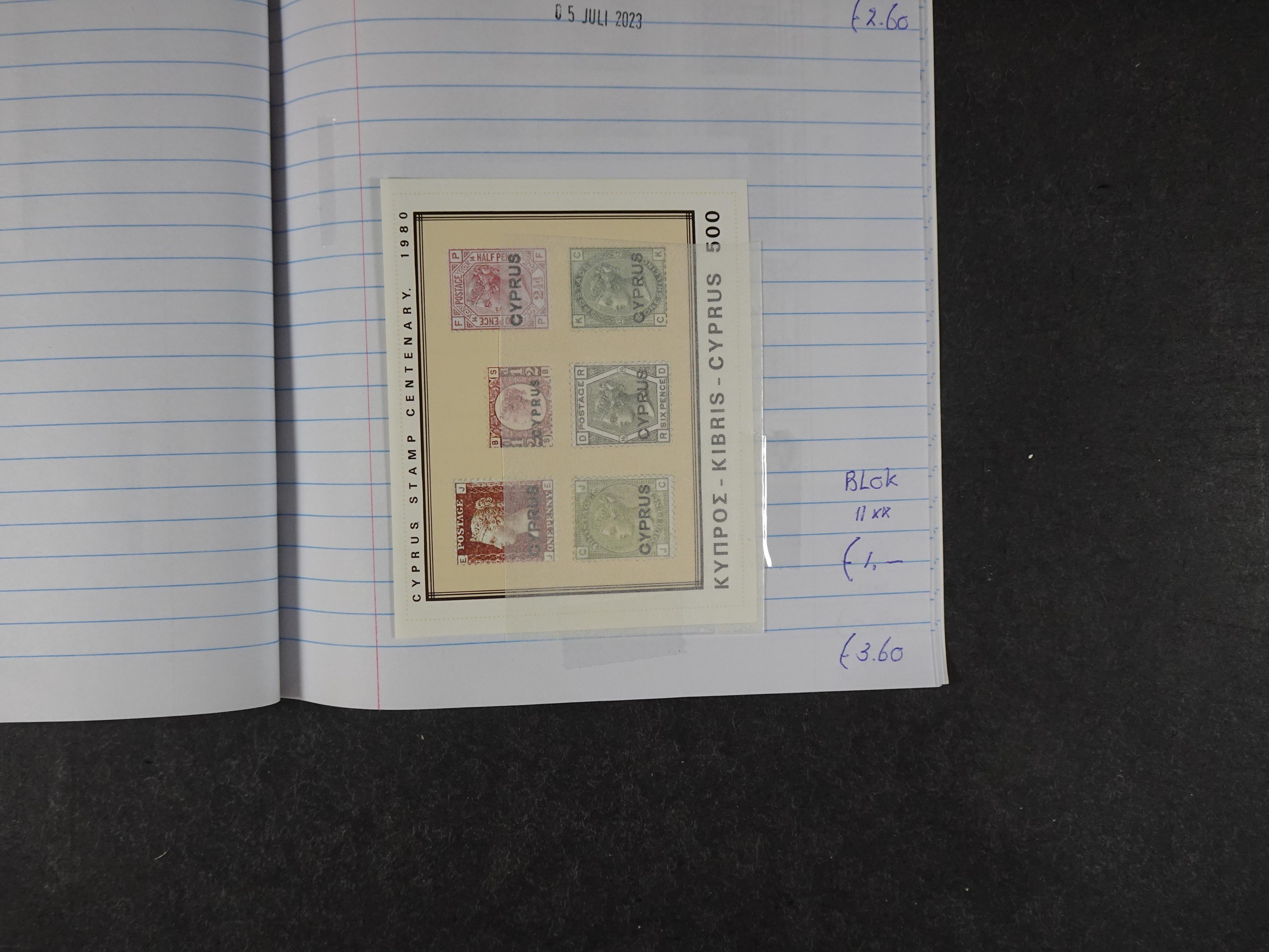 Mooie partij gelopen Rondzendboekjes.
Veel postfris.
Enorme restwaarde 745