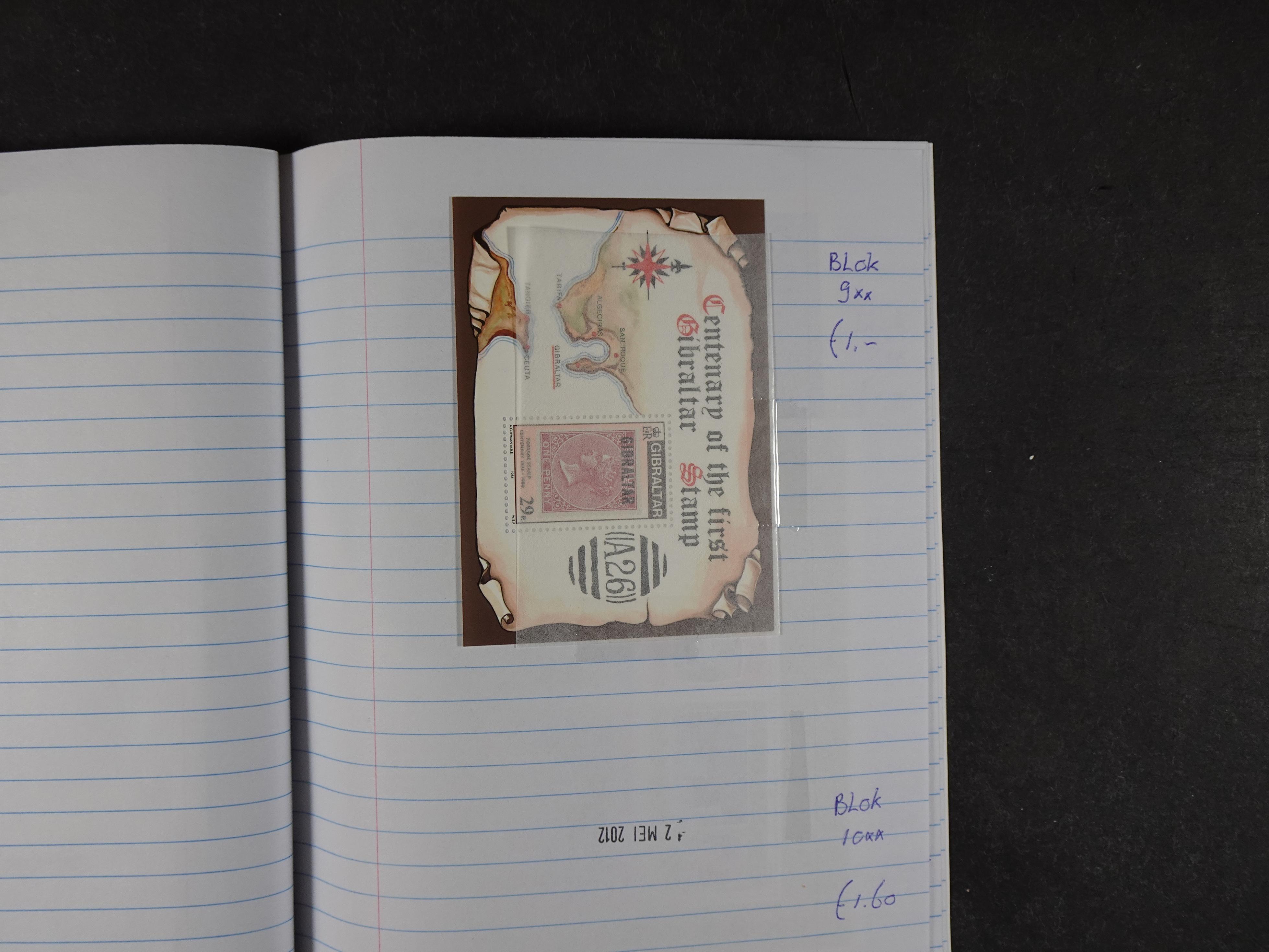 Mooie partij gelopen Rondzendboekjes.
Veel postfris.
Enorme restwaarde 747