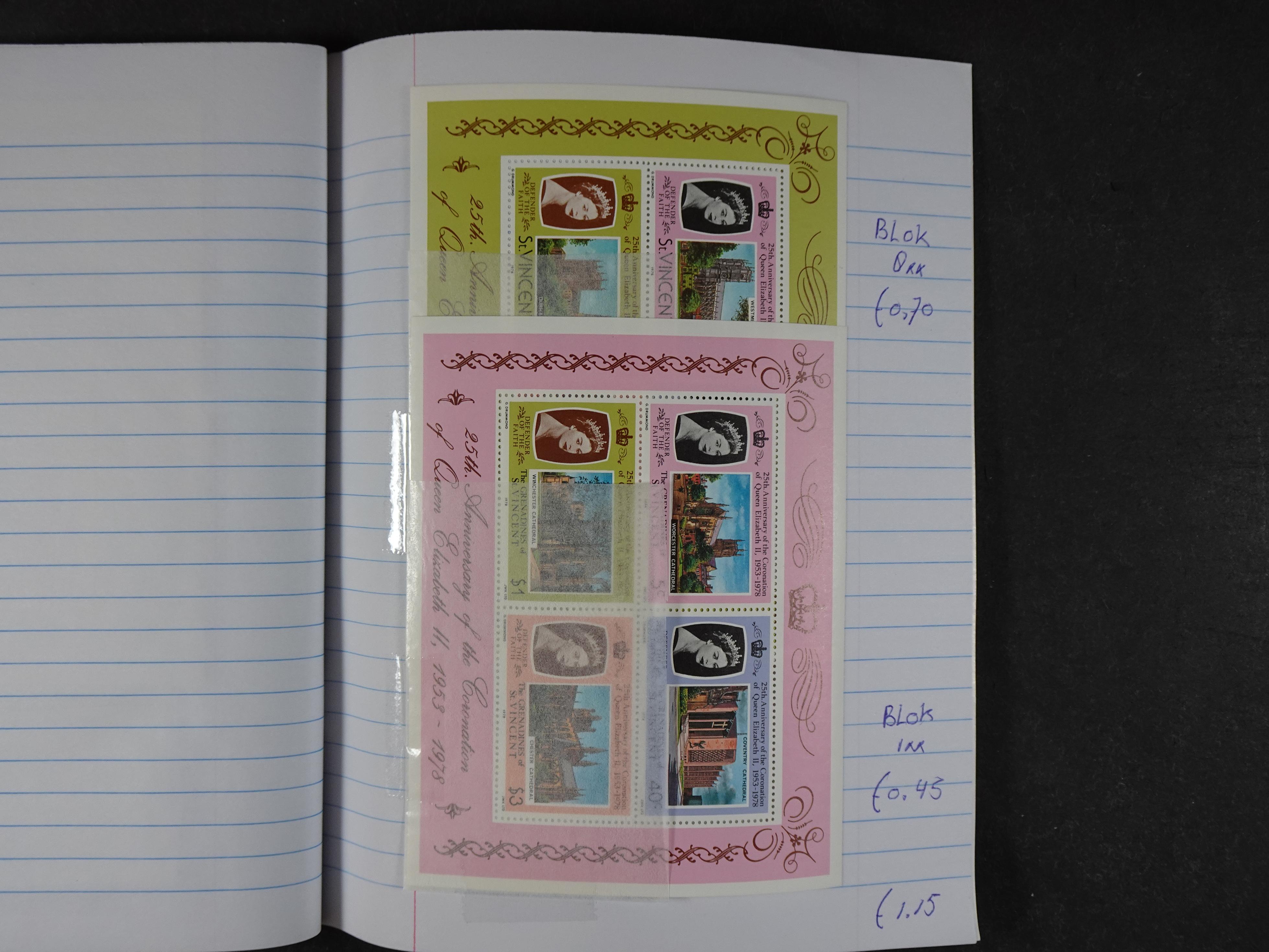 Mooie partij gelopen Rondzendboekjes.
Veel postfris.
Enorme restwaarde 749