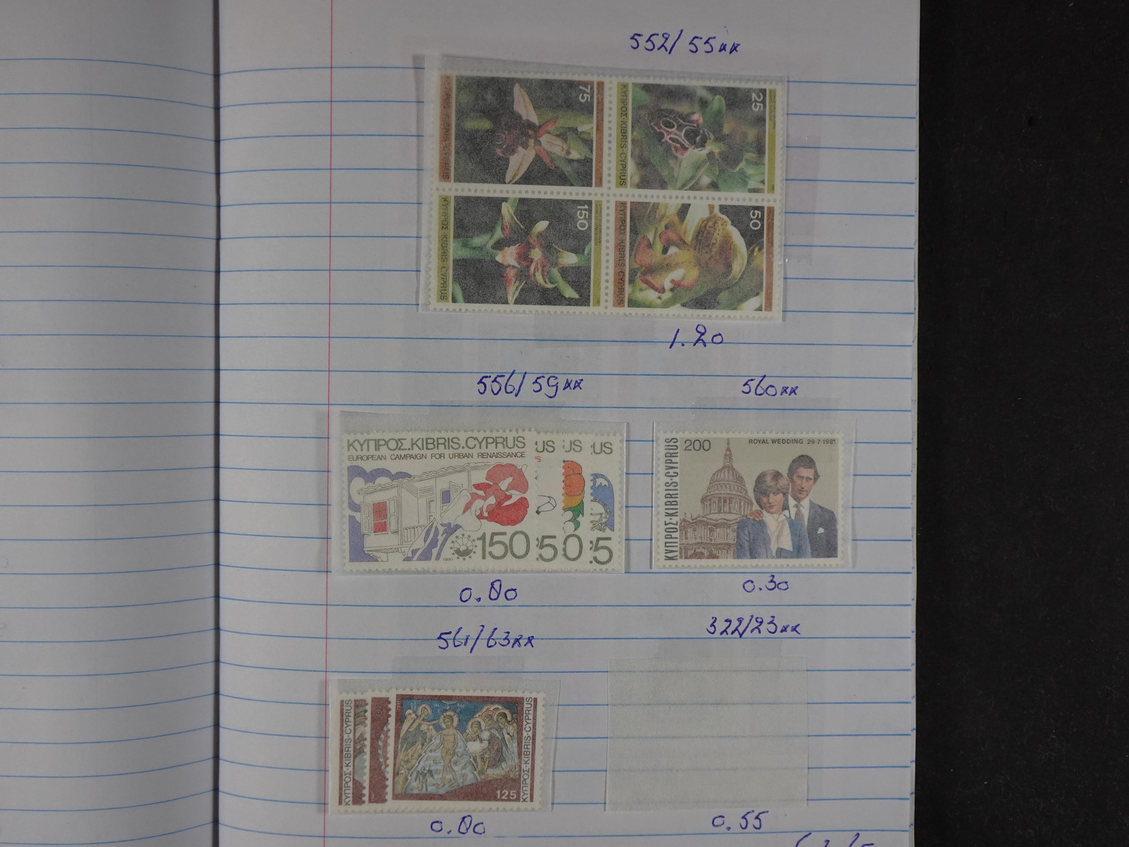 Mooie partij gelopen Rondzendboekjes.
Veel postfris.
Enorme restwaarde 767