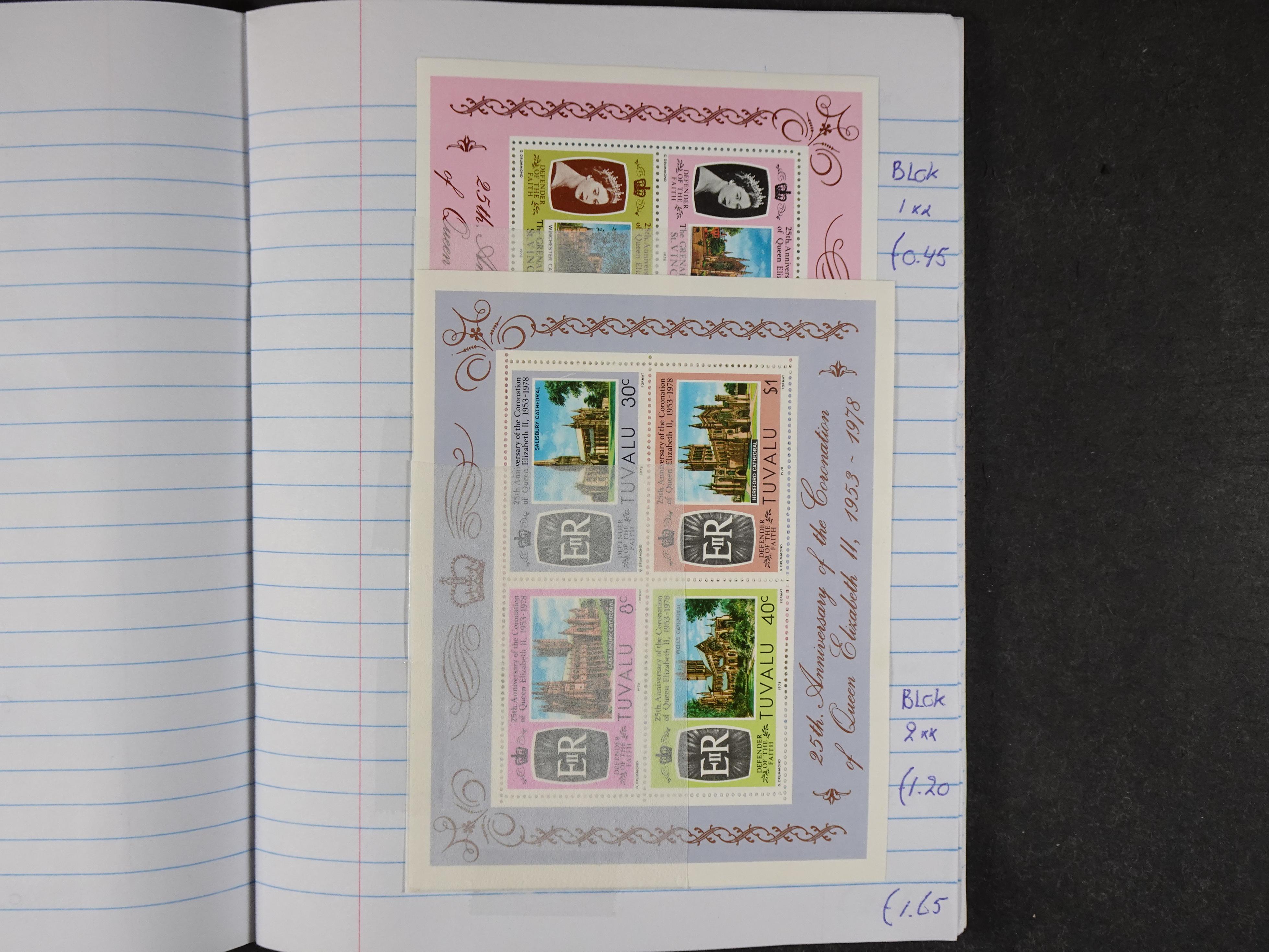 Mooie partij gelopen Rondzendboekjes.
Veel postfris.
Enorme restwaarde 768