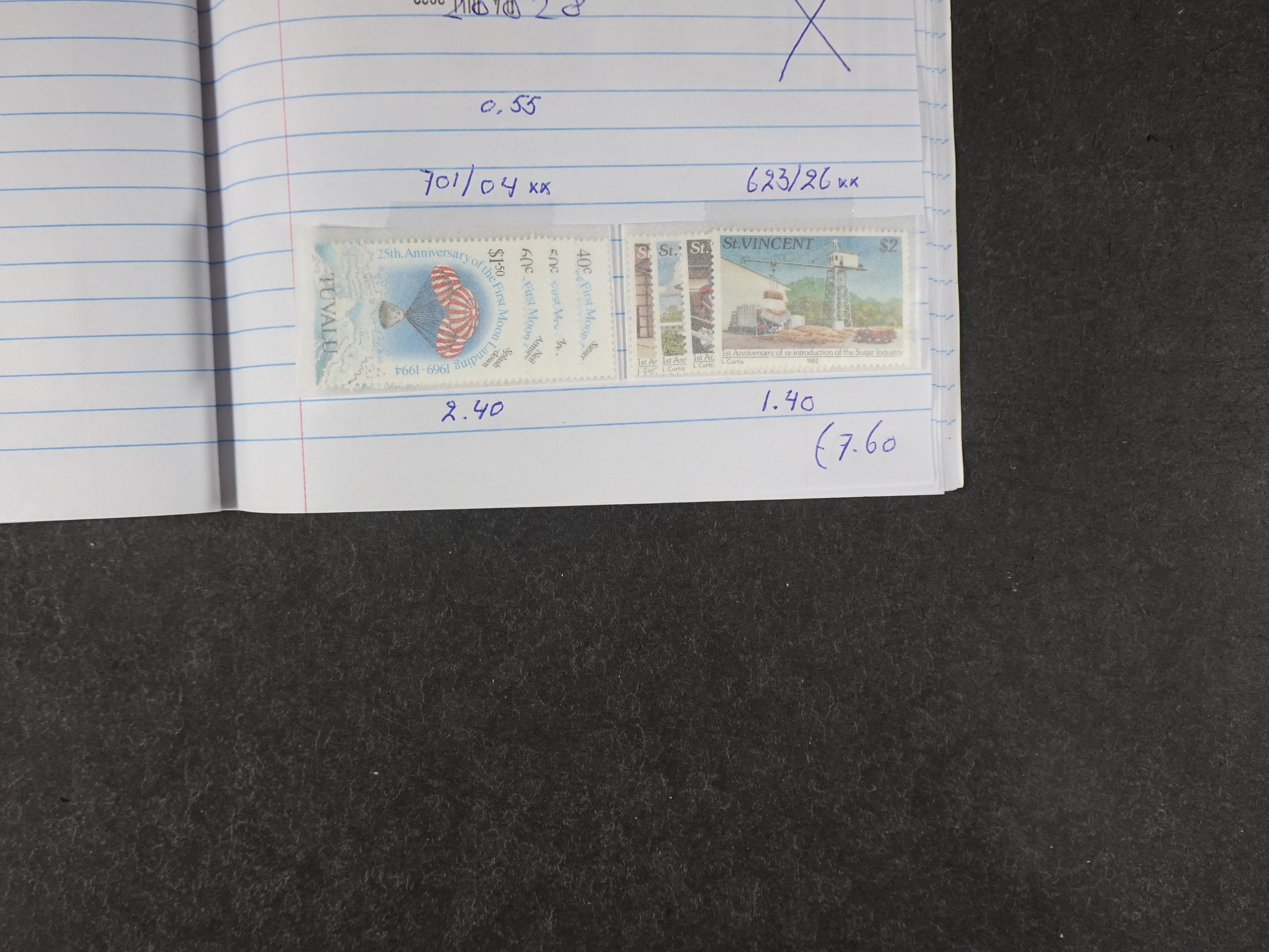 Mooie partij gelopen Rondzendboekjes.
Veel postfris.
Enorme restwaarde 777