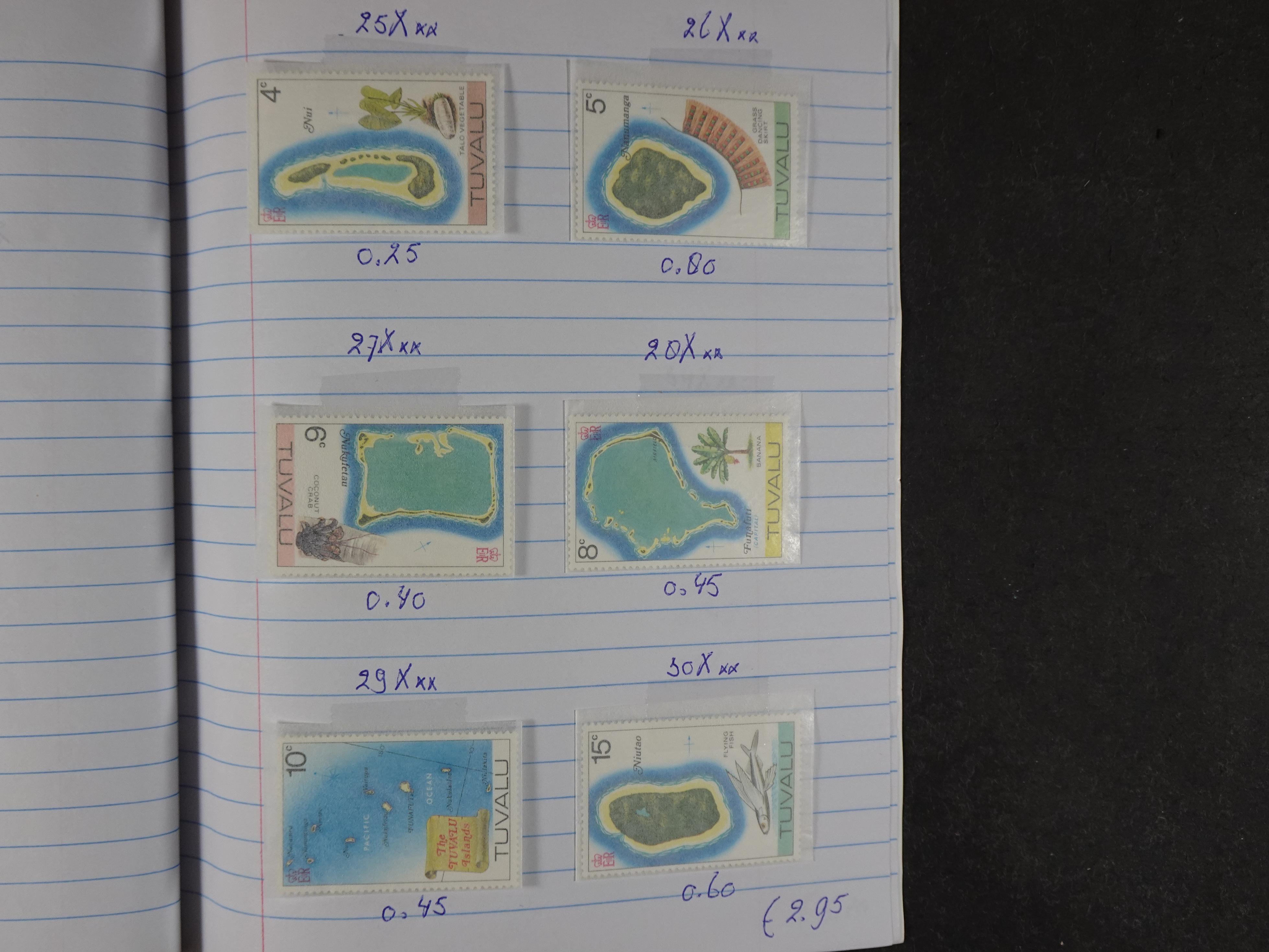 Mooie partij gelopen Rondzendboekjes.
Veel postfris.
Enorme restwaarde 786