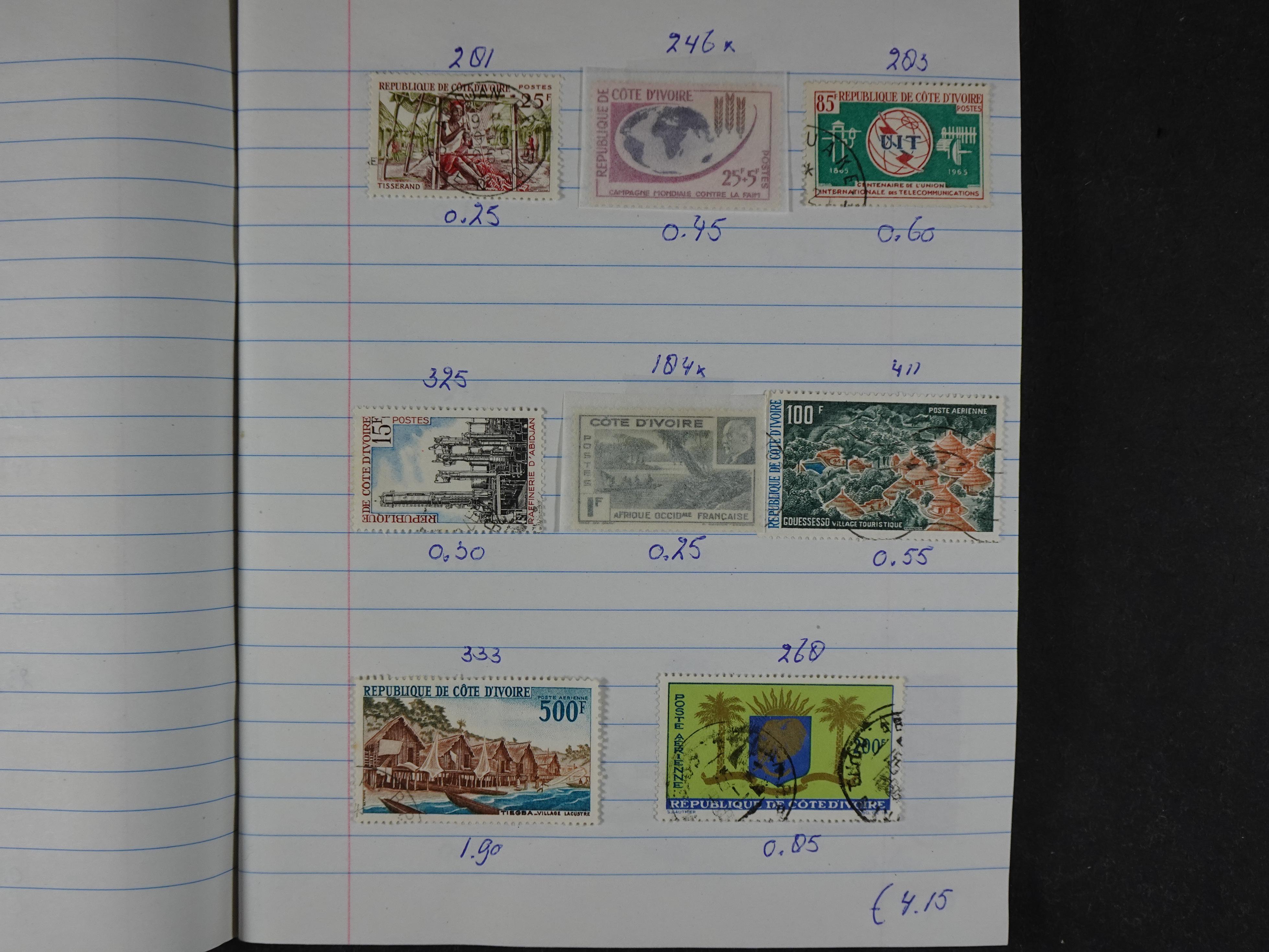 Mooie partij gelopen Rondzendboekjes.
Veel postfris.
Enorme restwaarde 790