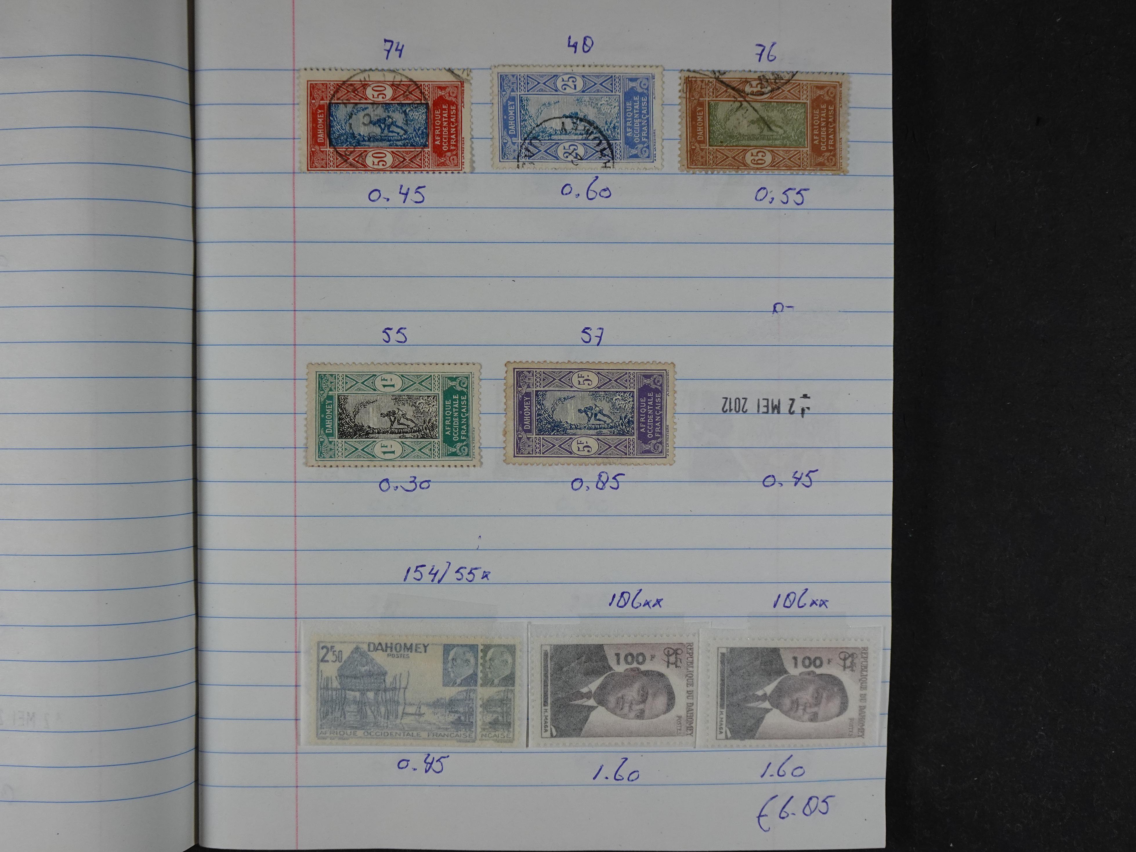 Mooie partij gelopen Rondzendboekjes.
Veel postfris.
Enorme restwaarde 793