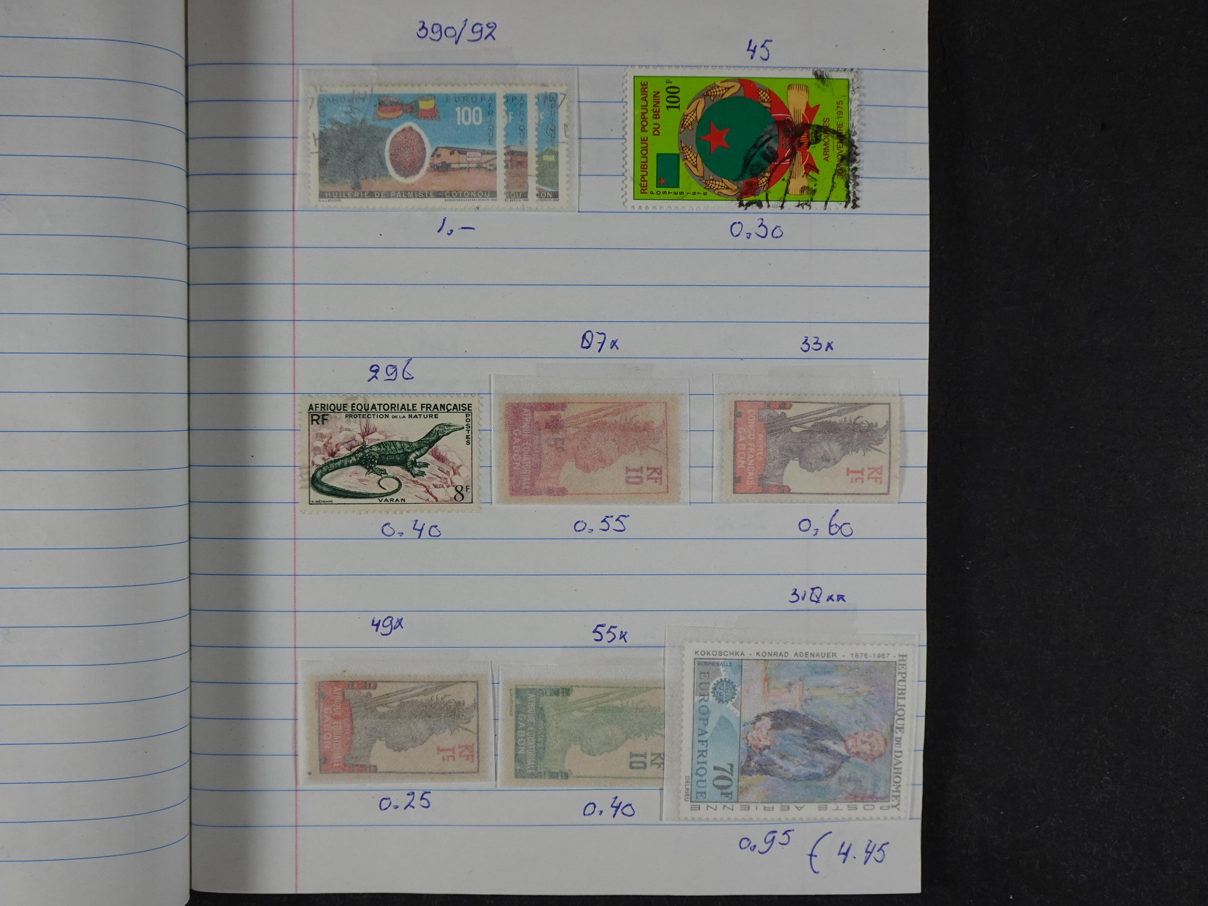 Mooie partij gelopen Rondzendboekjes.
Veel postfris.
Enorme restwaarde 796