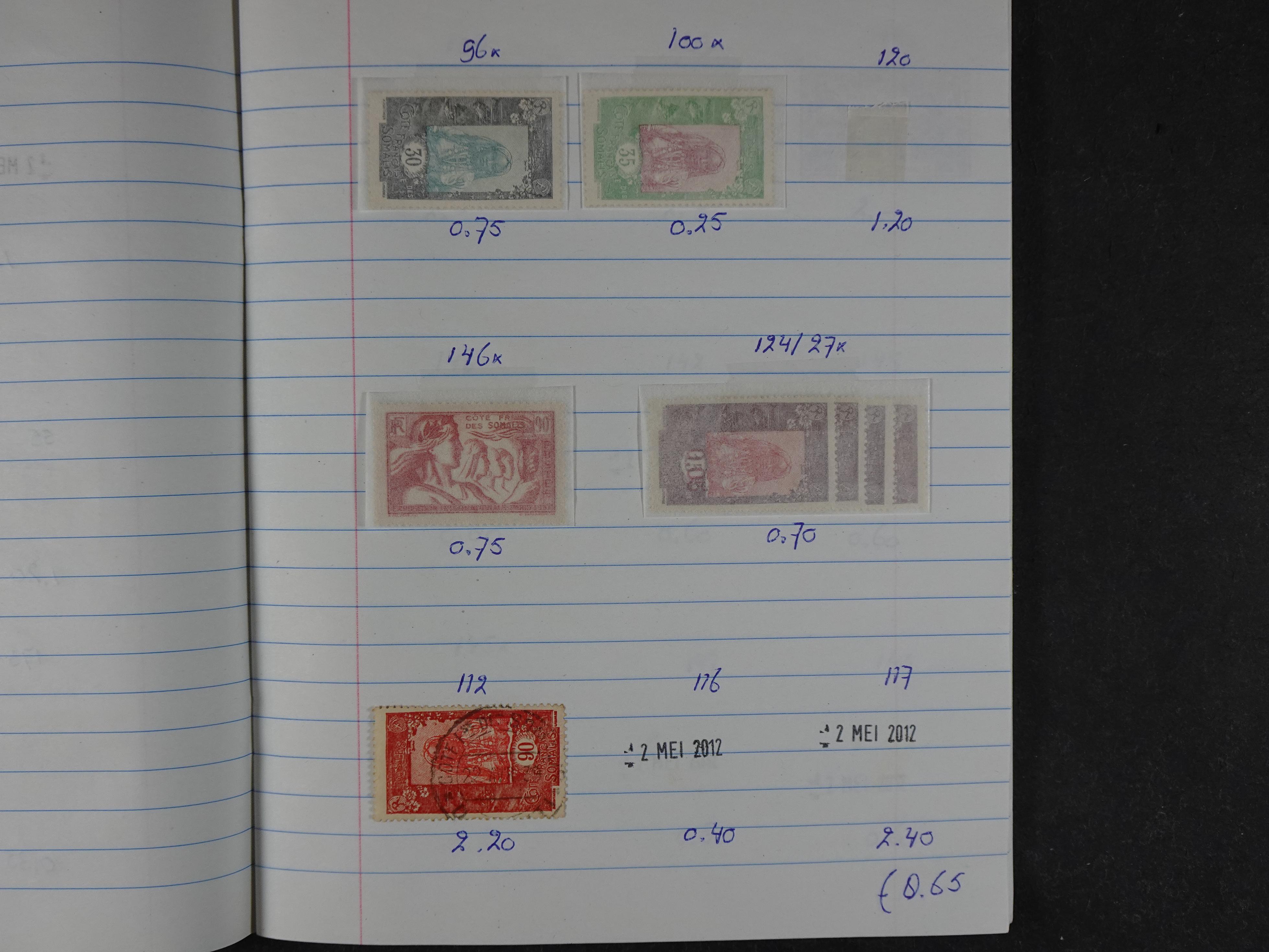 Mooie partij gelopen Rondzendboekjes.
Veel postfris.
Enorme restwaarde 804