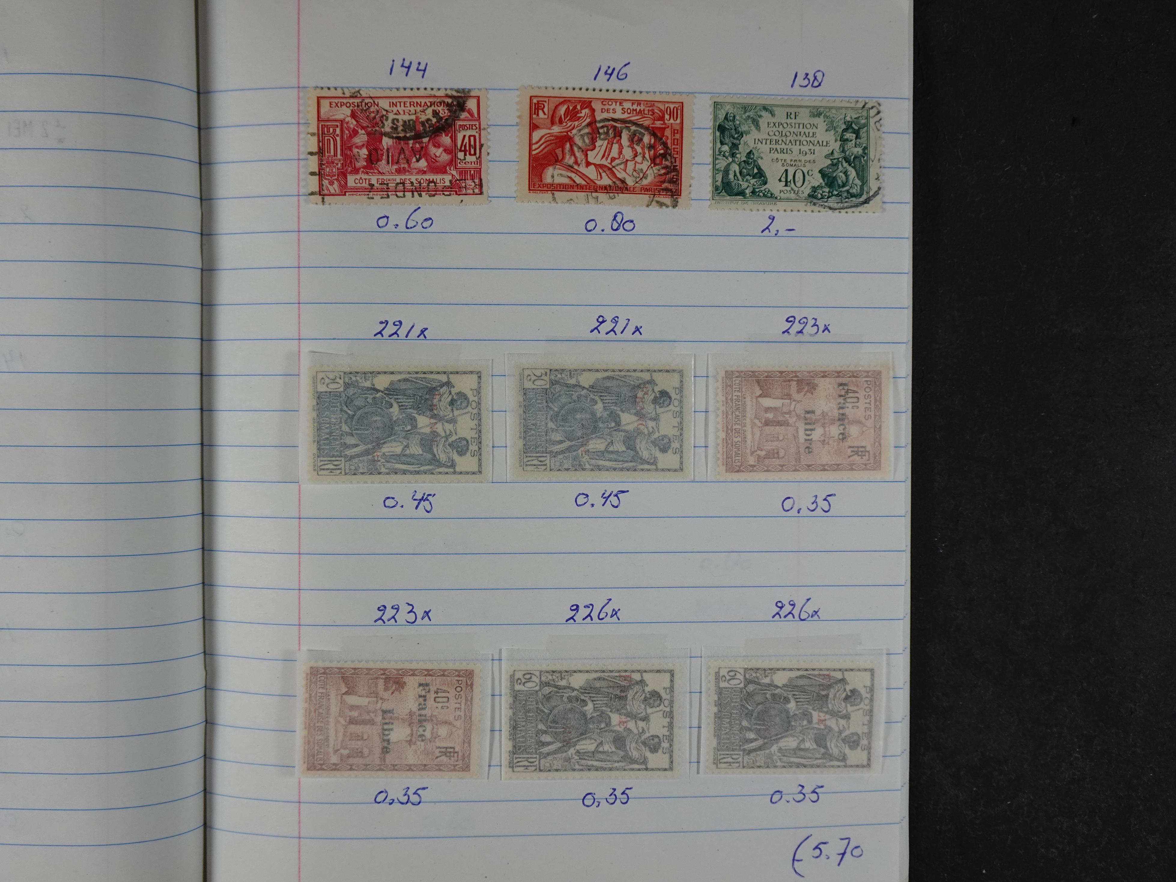 Mooie partij gelopen Rondzendboekjes.
Veel postfris.
Enorme restwaarde 806