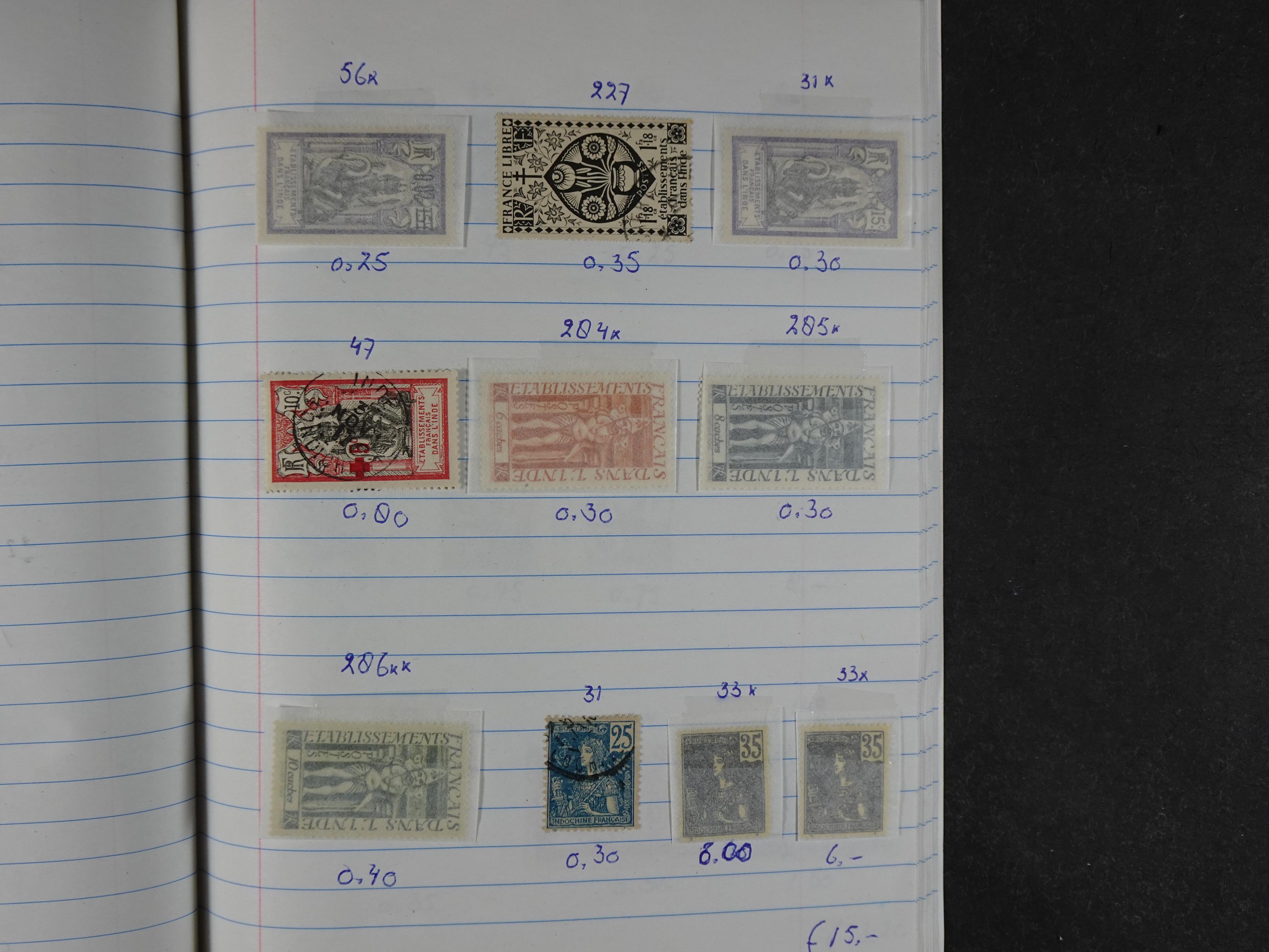 Mooie partij gelopen Rondzendboekjes.
Veel postfris.
Enorme restwaarde 812