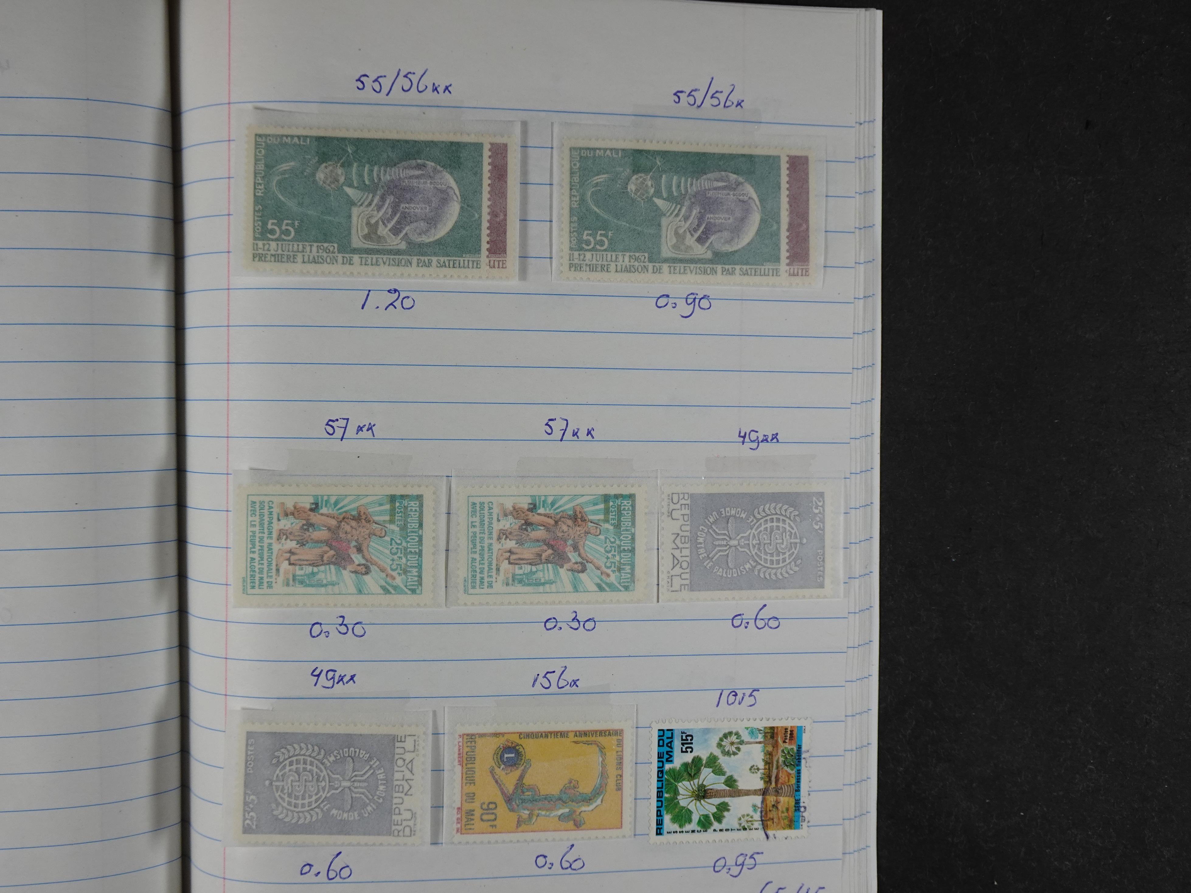 Mooie partij gelopen Rondzendboekjes.
Veel postfris.
Enorme restwaarde 817