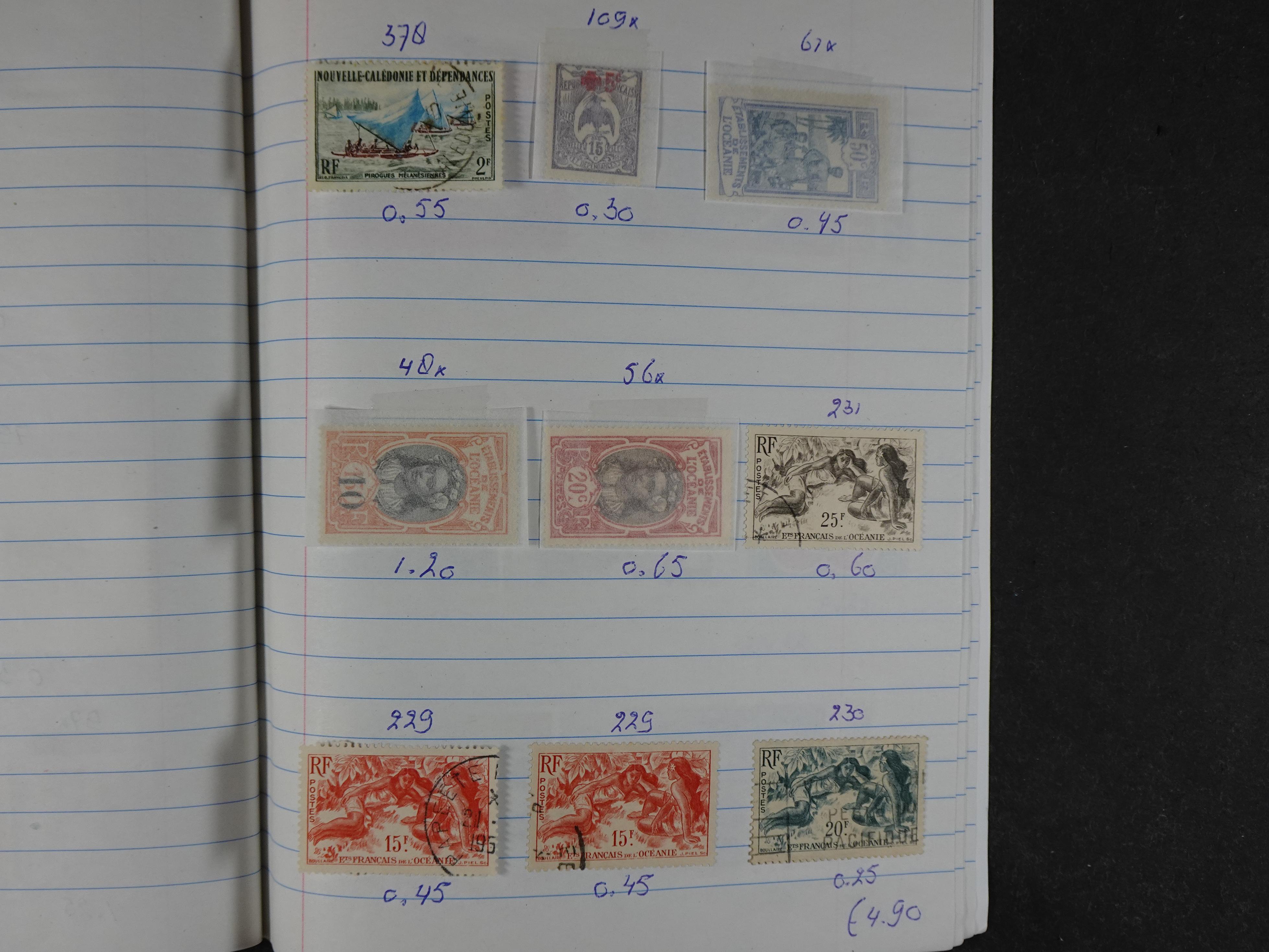 Mooie partij gelopen Rondzendboekjes.
Veel postfris.
Enorme restwaarde 824