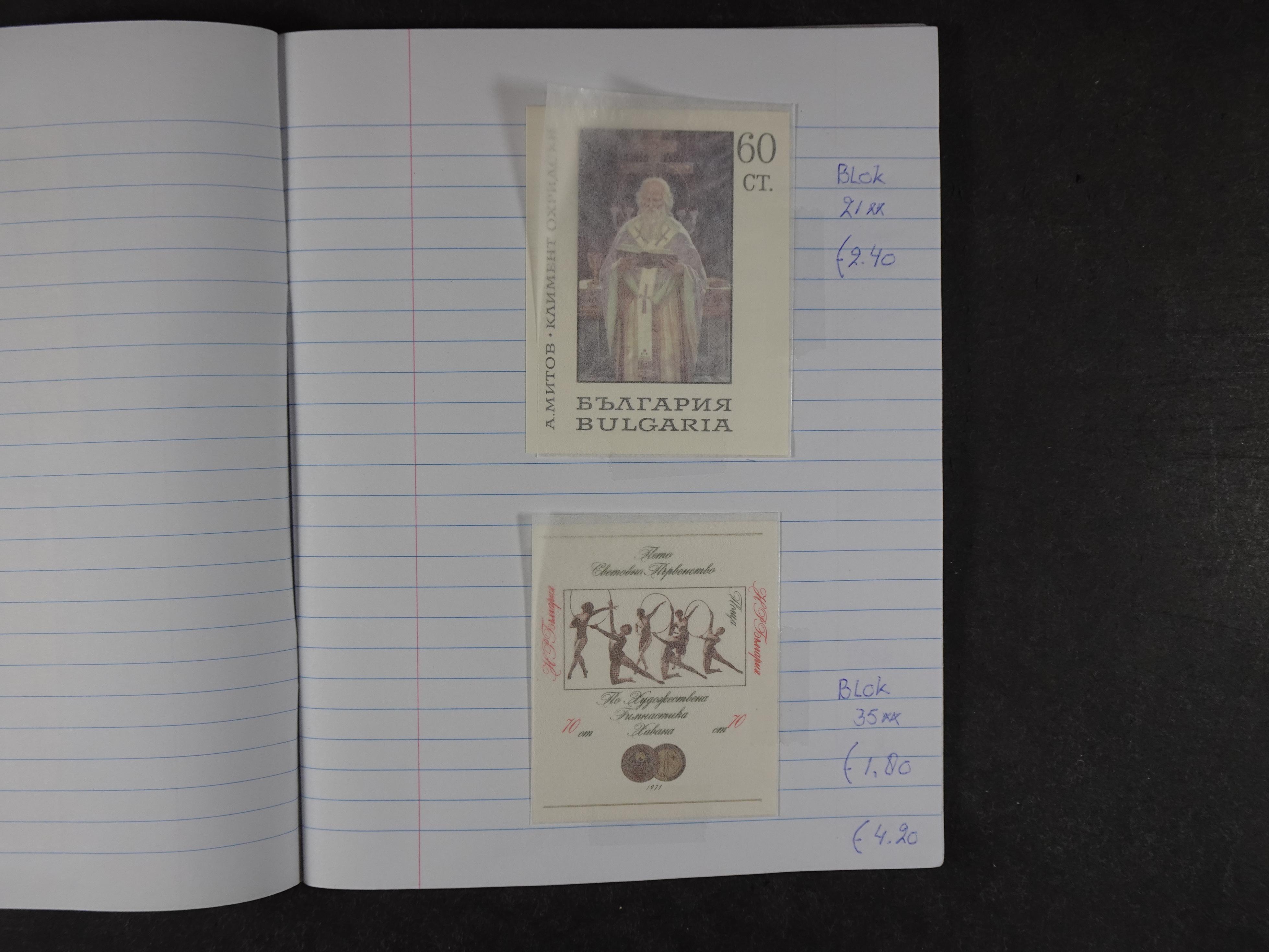 Mooie partij gelopen Rondzendboekjes.
Veel postfris.
Enorme restwaarde 829