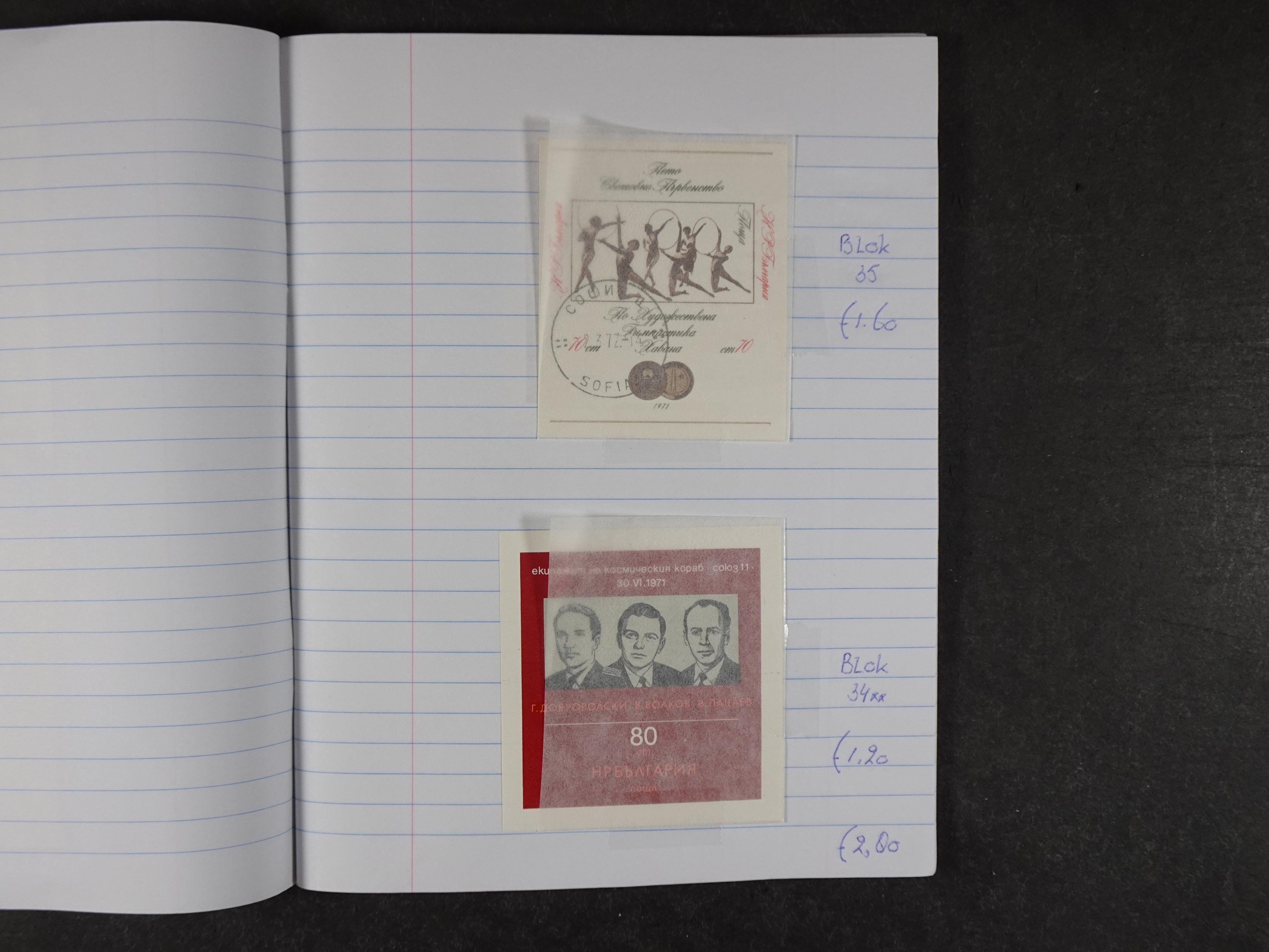 Mooie partij gelopen Rondzendboekjes.
Veel postfris.
Enorme restwaarde 830