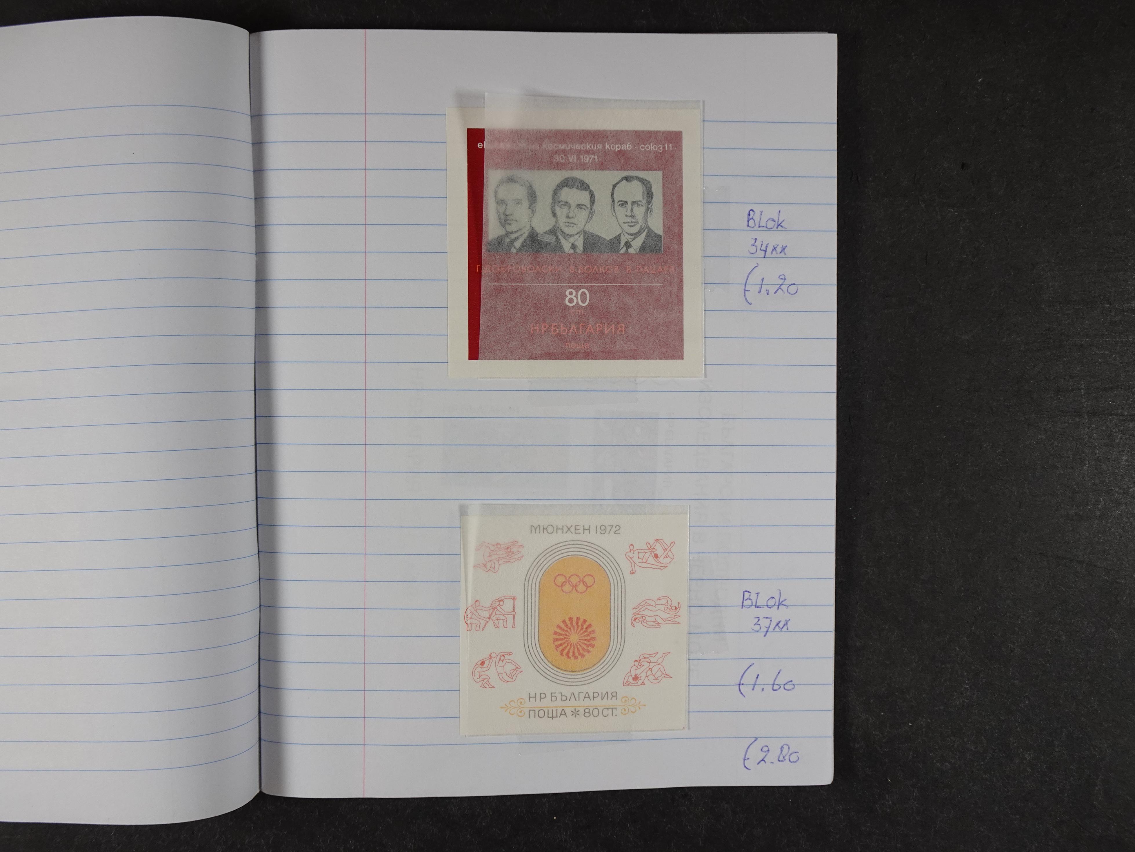 Mooie partij gelopen Rondzendboekjes.
Veel postfris.
Enorme restwaarde 831