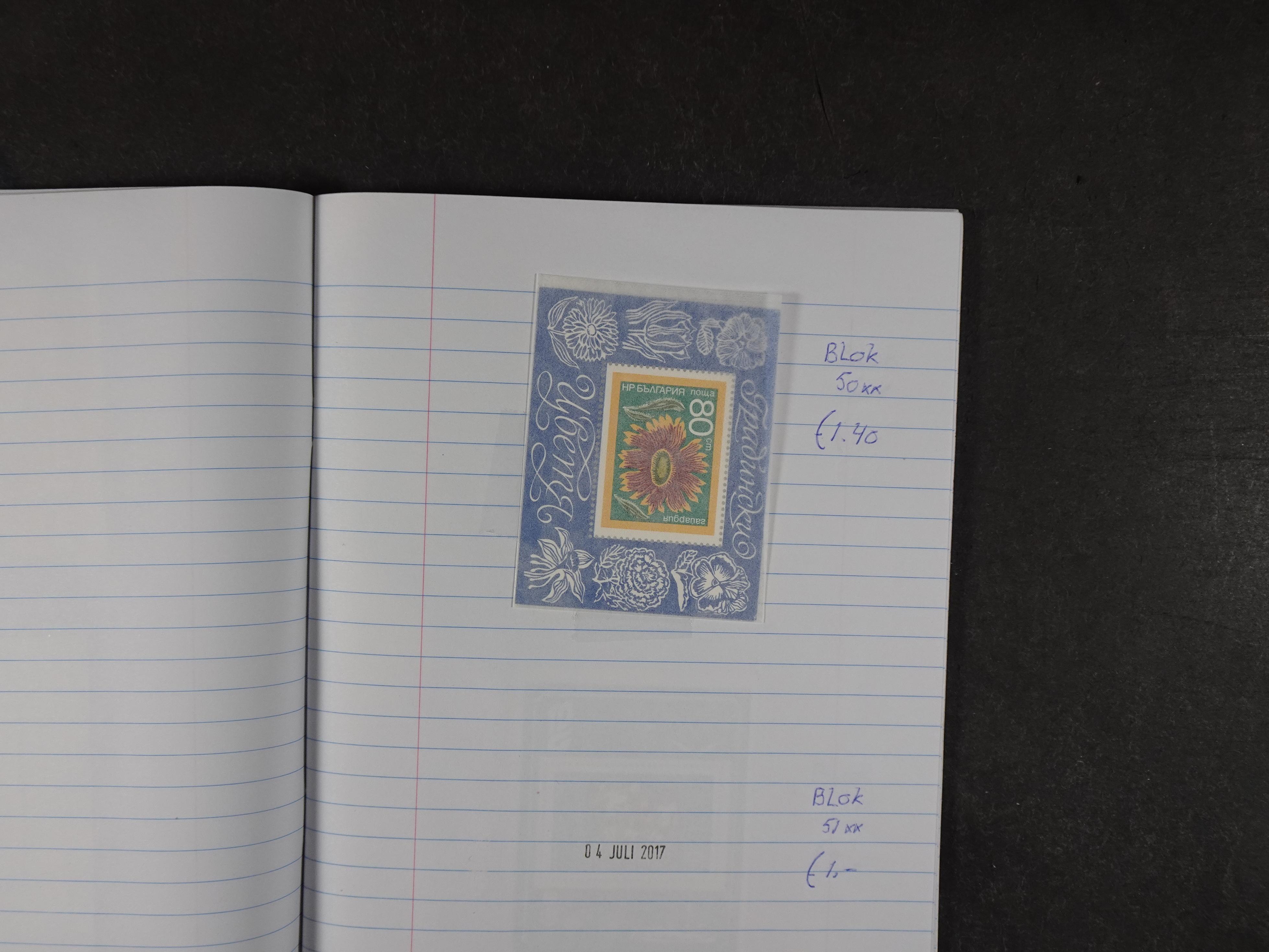 Mooie partij gelopen Rondzendboekjes.
Veel postfris.
Enorme restwaarde 838