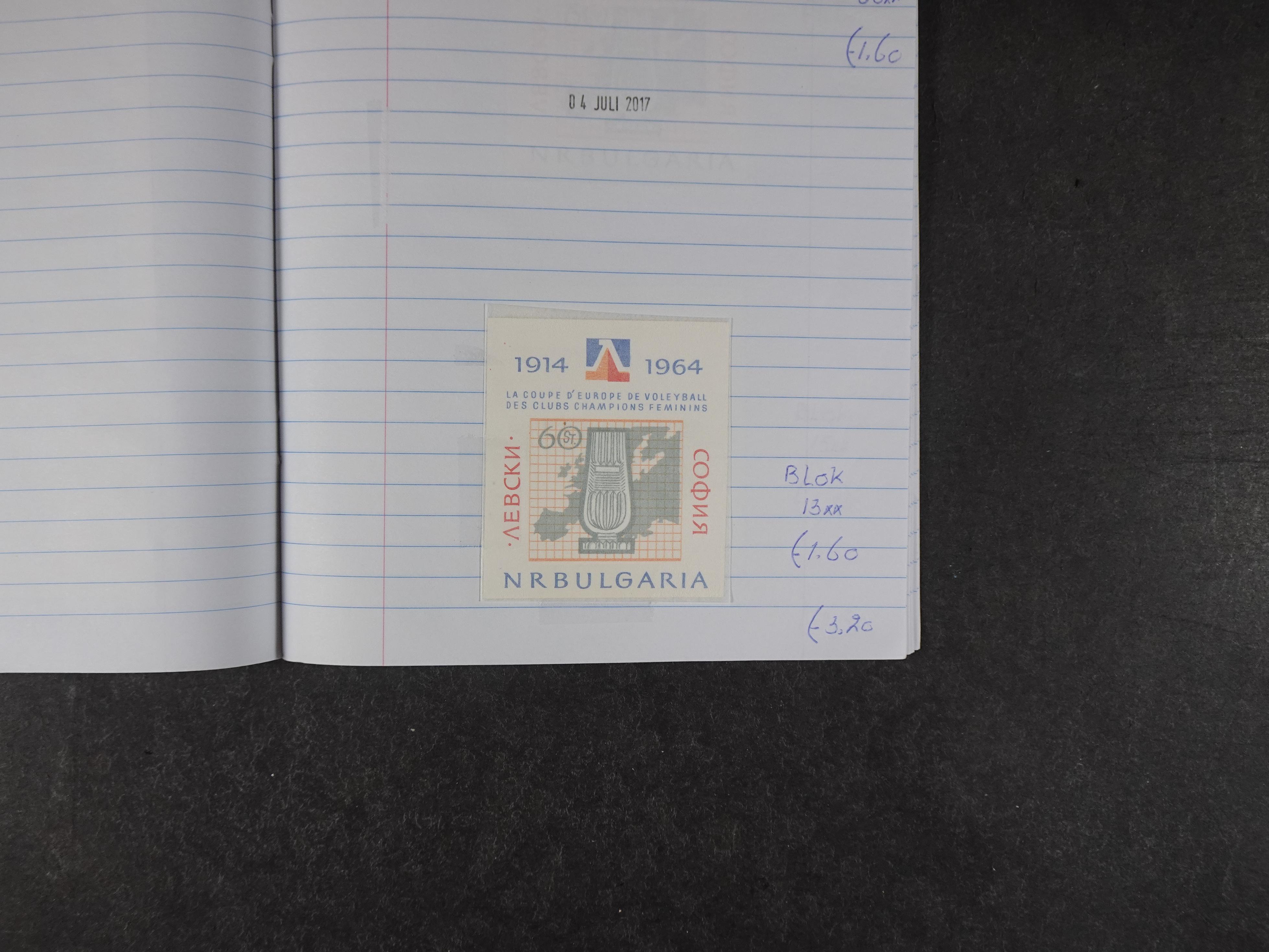 Mooie partij gelopen Rondzendboekjes.
Veel postfris.
Enorme restwaarde 843