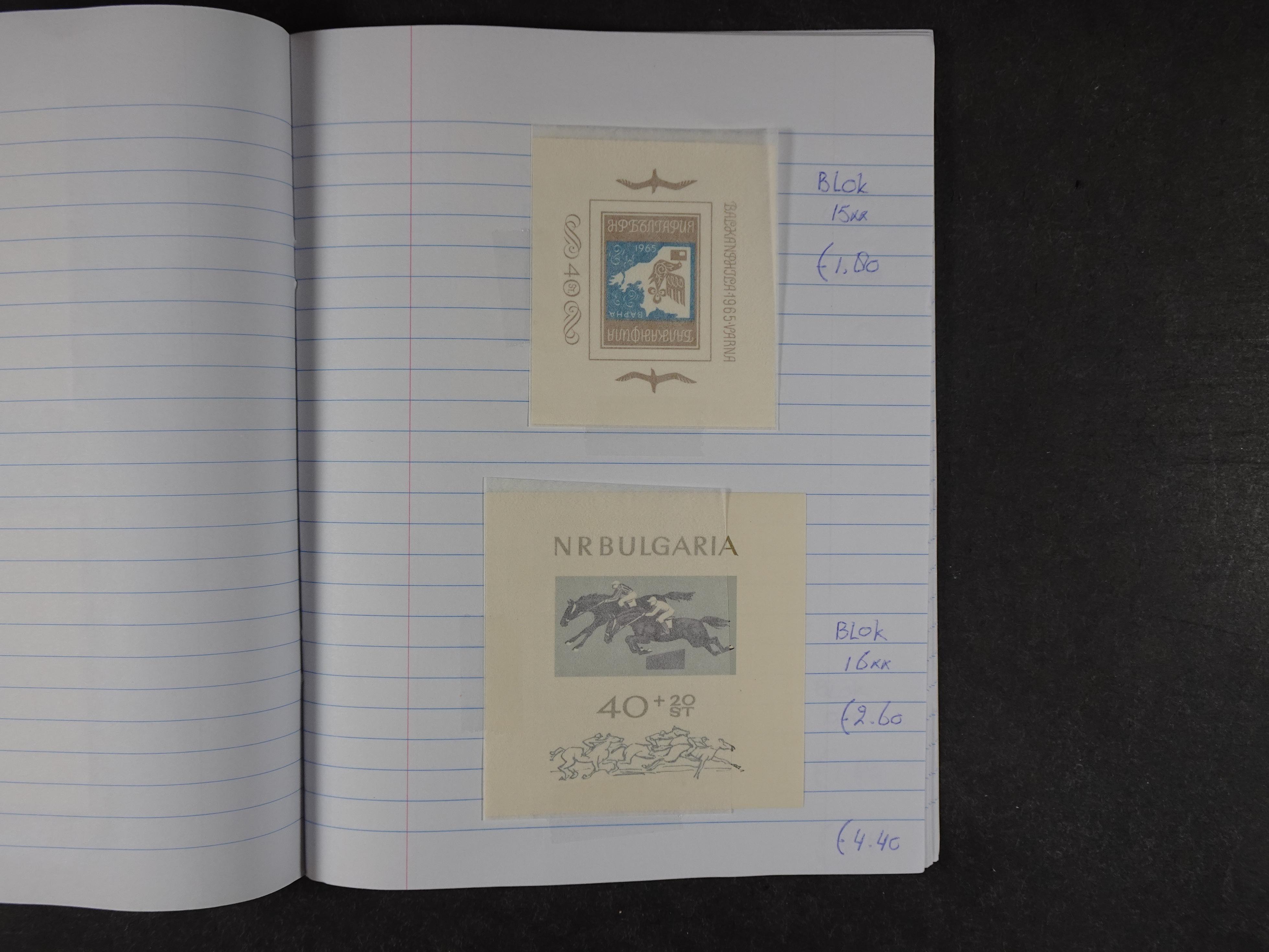 Mooie partij gelopen Rondzendboekjes.
Veel postfris.
Enorme restwaarde 845