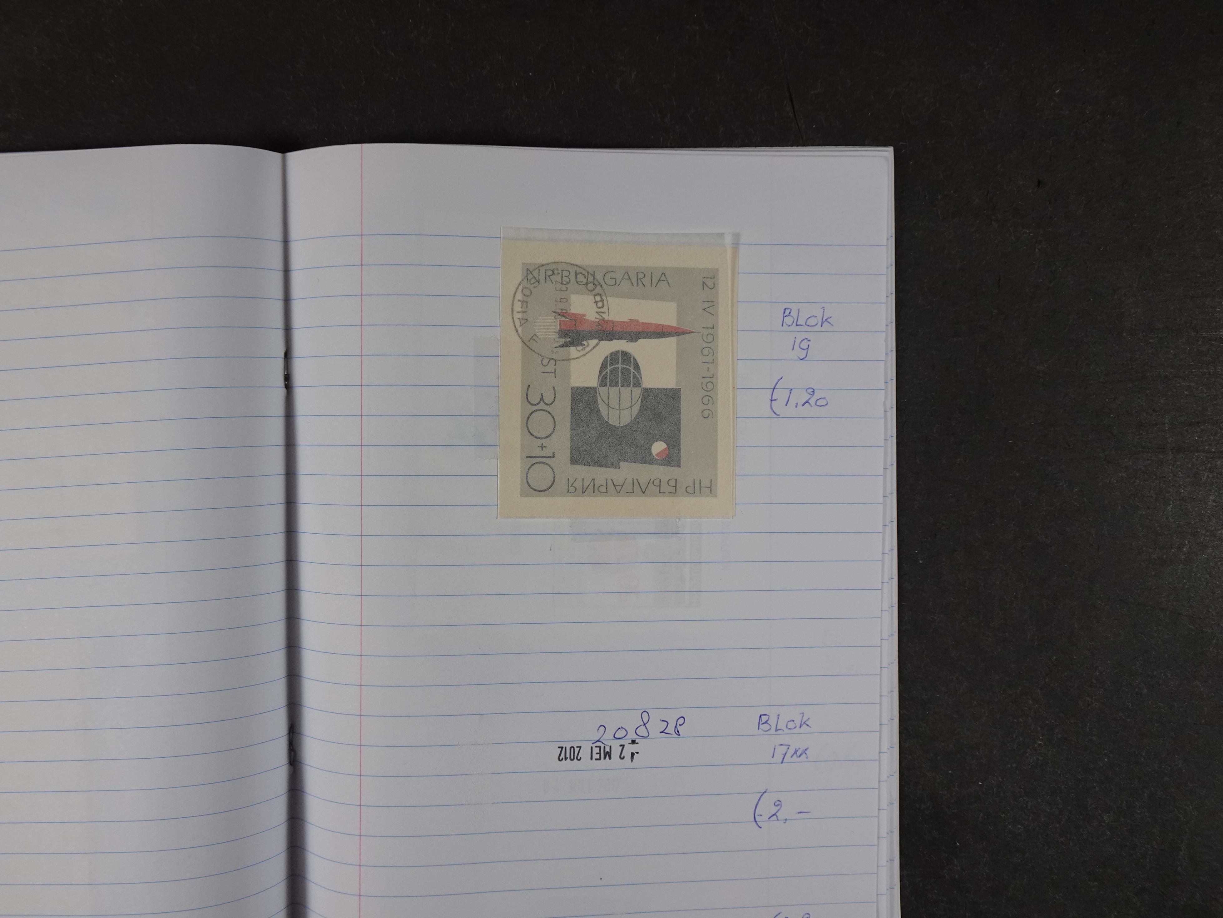 Mooie partij gelopen Rondzendboekjes.
Veel postfris.
Enorme restwaarde 847