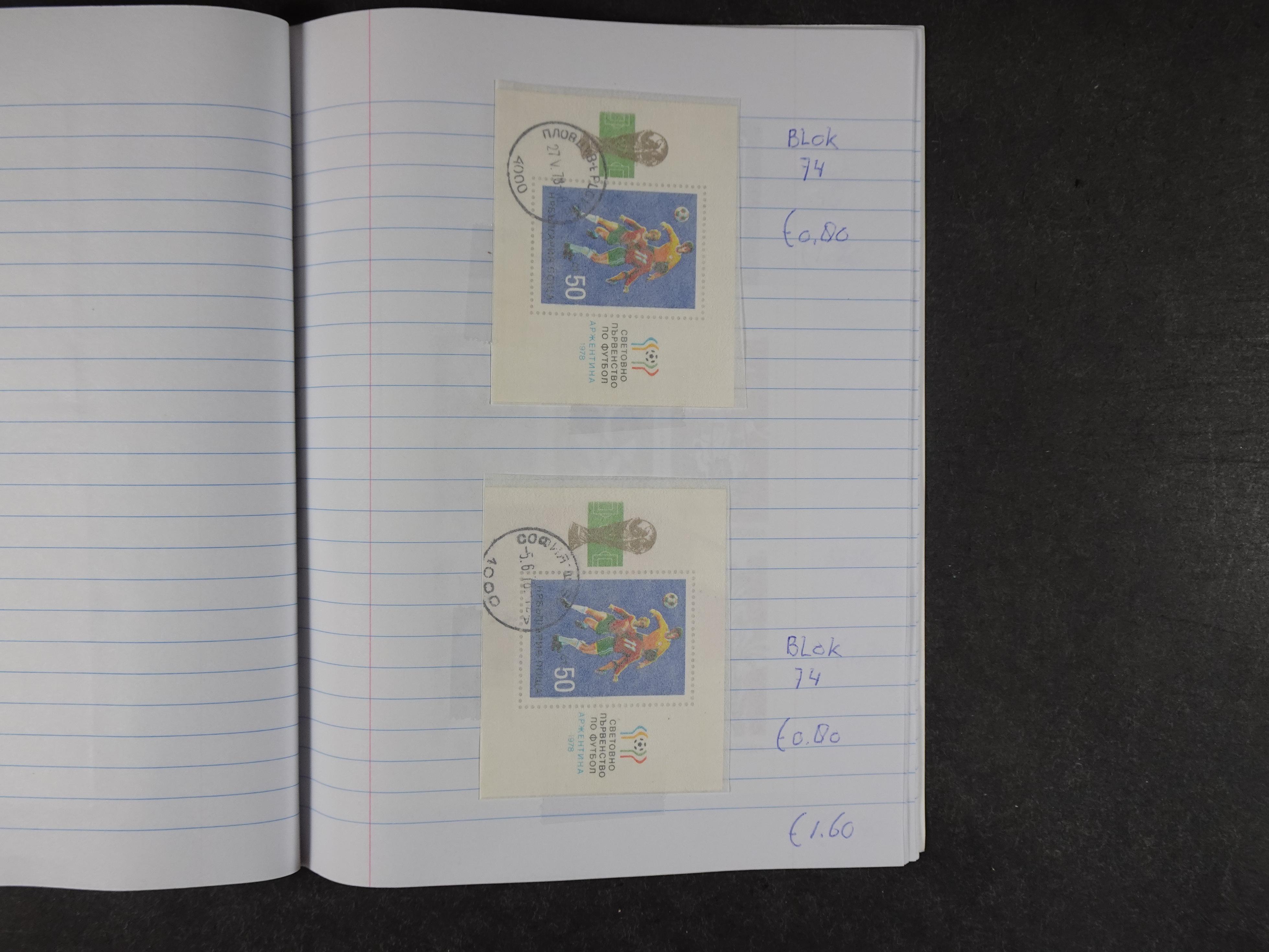 Mooie partij gelopen Rondzendboekjes.
Veel postfris.
Enorme restwaarde 852