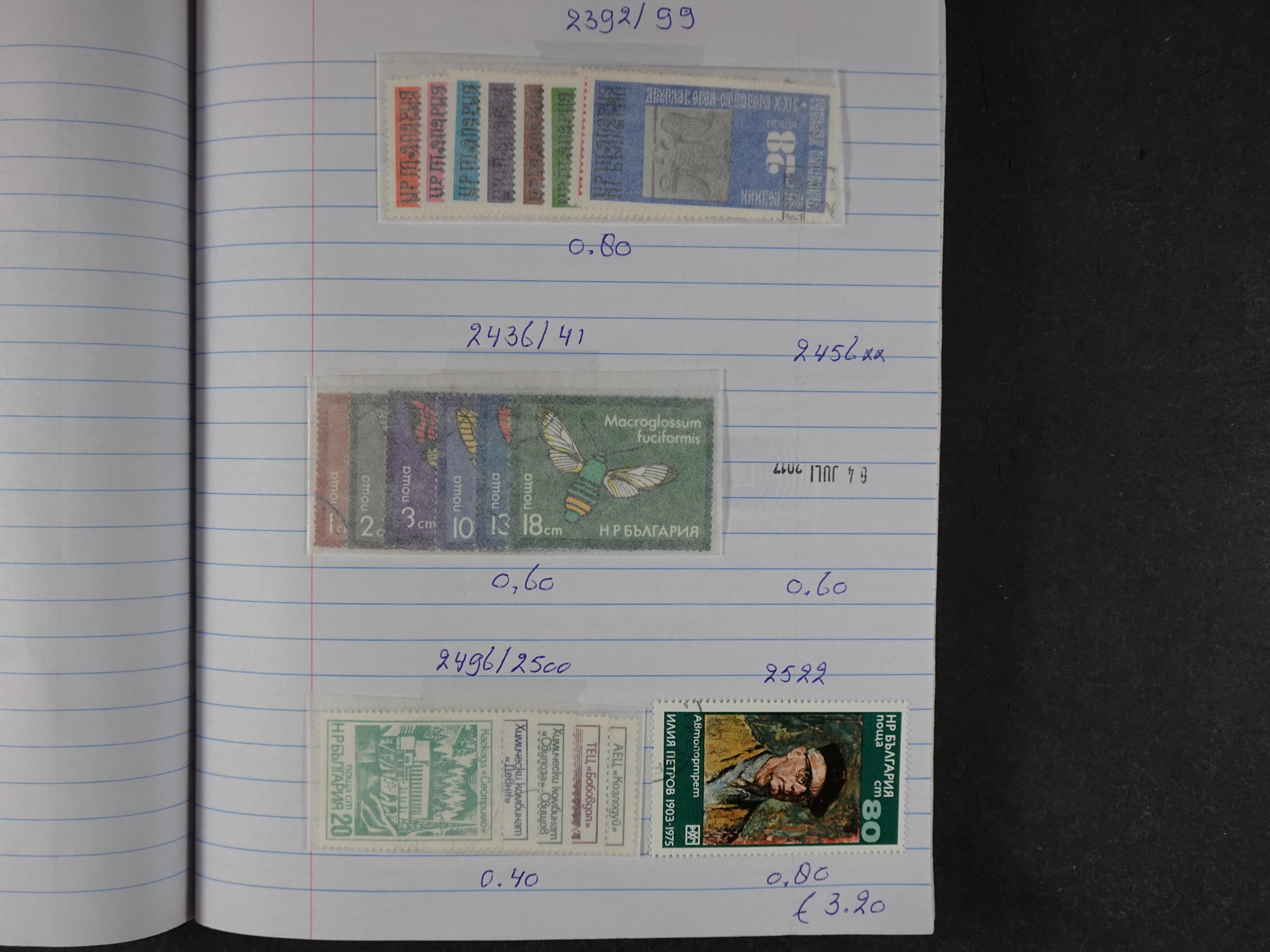 Mooie partij gelopen Rondzendboekjes.
Veel postfris.
Enorme restwaarde 906