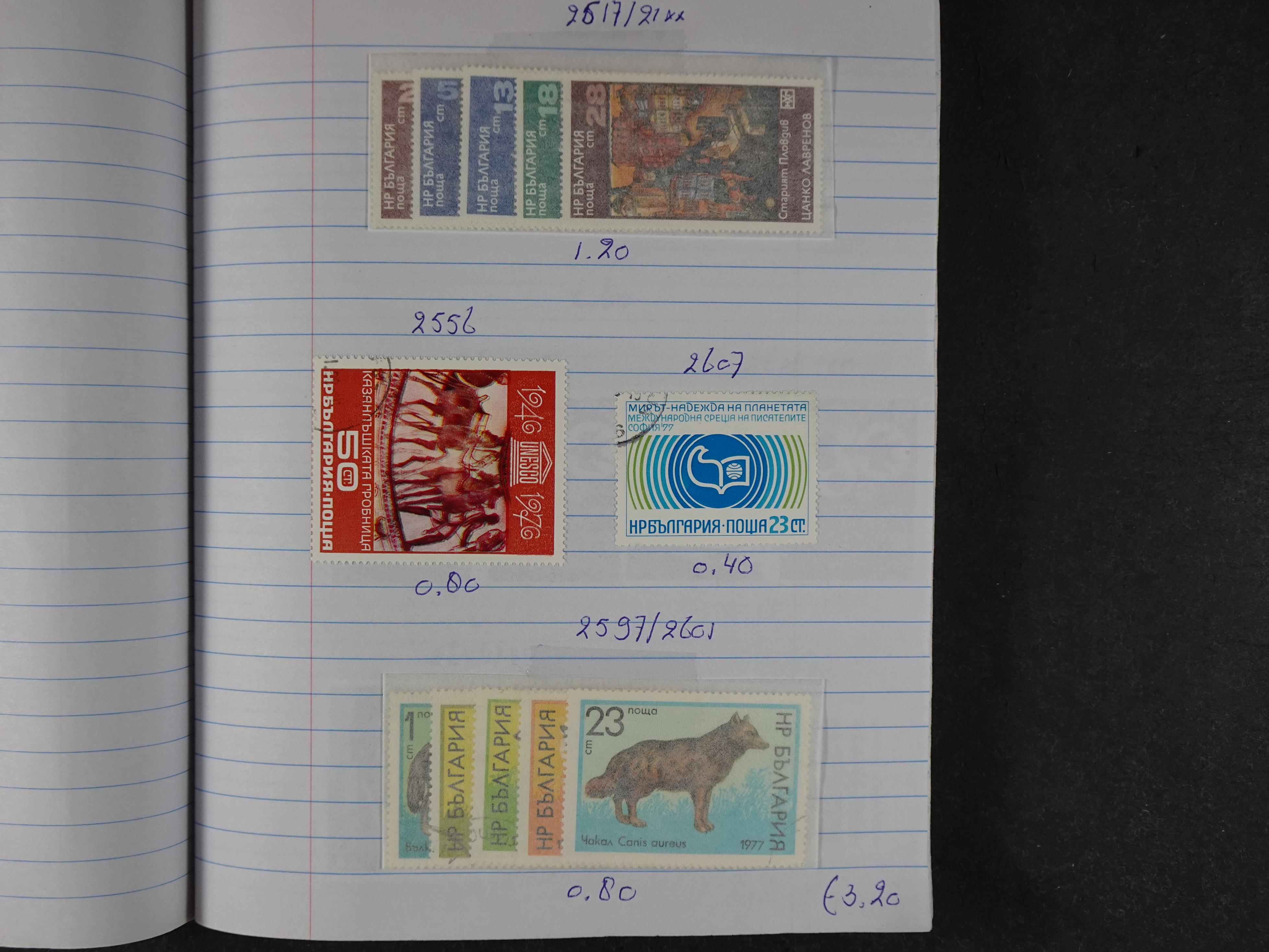 Mooie partij gelopen Rondzendboekjes.
Veel postfris.
Enorme restwaarde 907