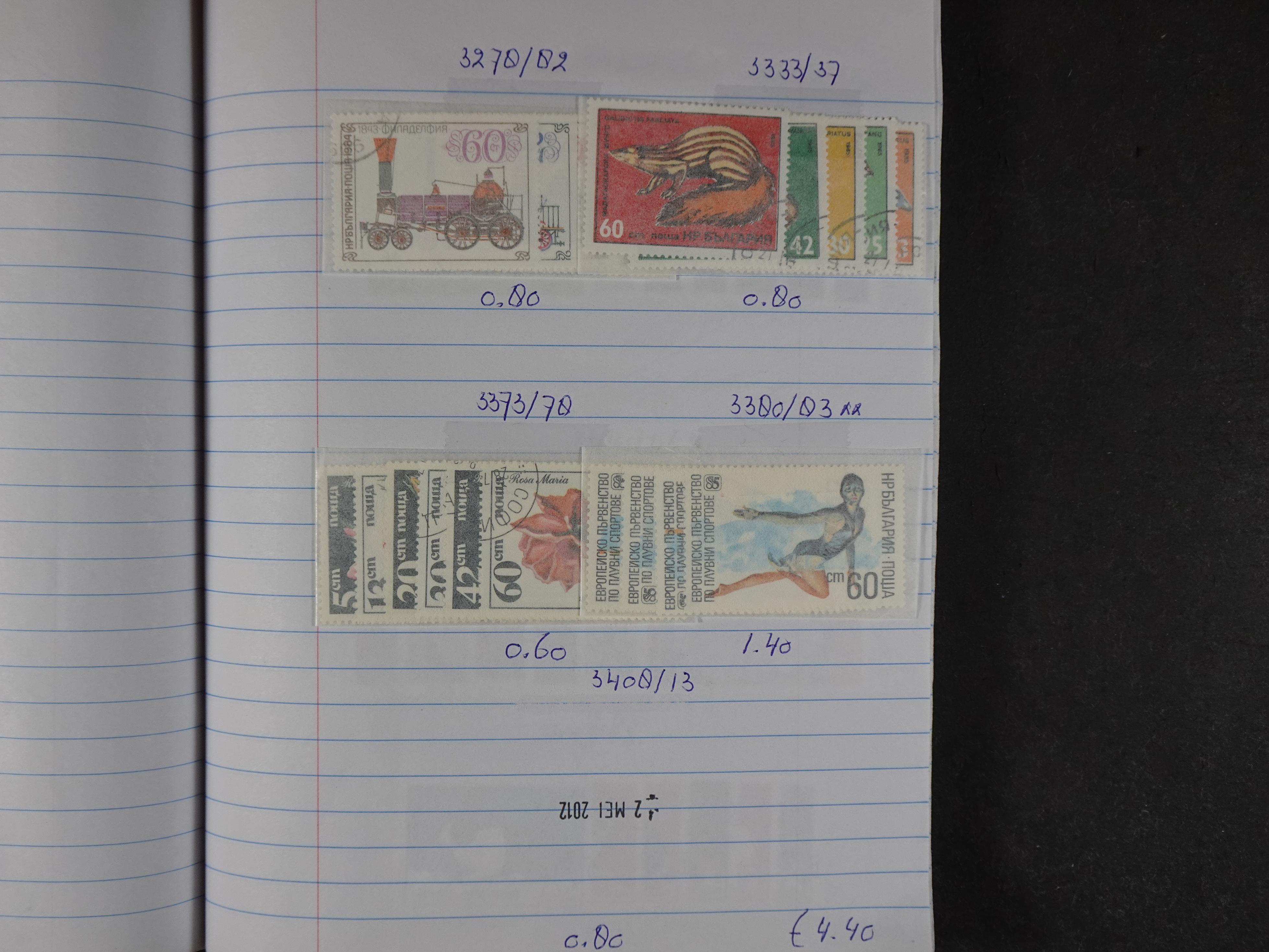 Mooie partij gelopen Rondzendboekjes.
Veel postfris.
Enorme restwaarde 911