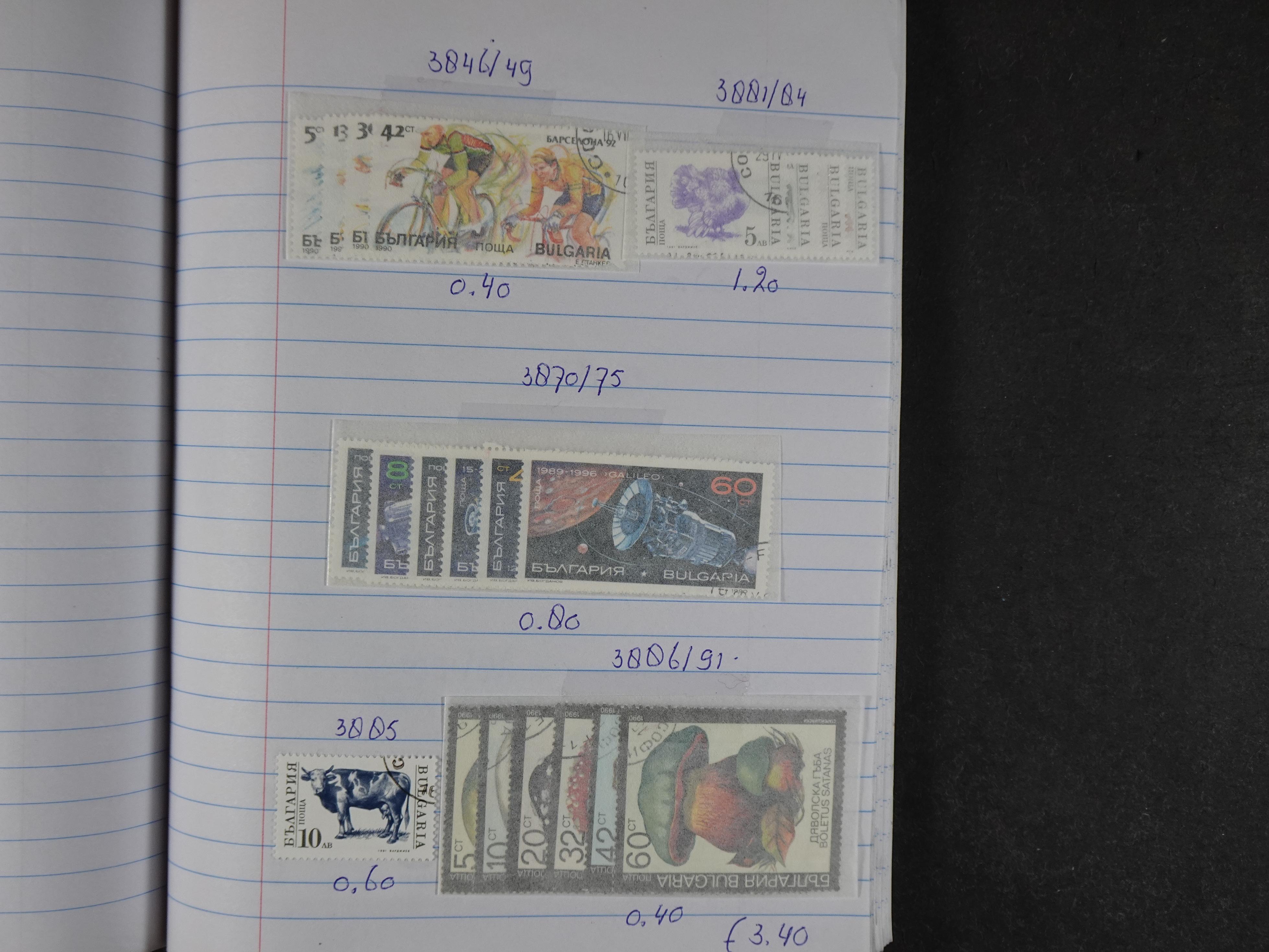 Mooie partij gelopen Rondzendboekjes.
Veel postfris.
Enorme restwaarde 915