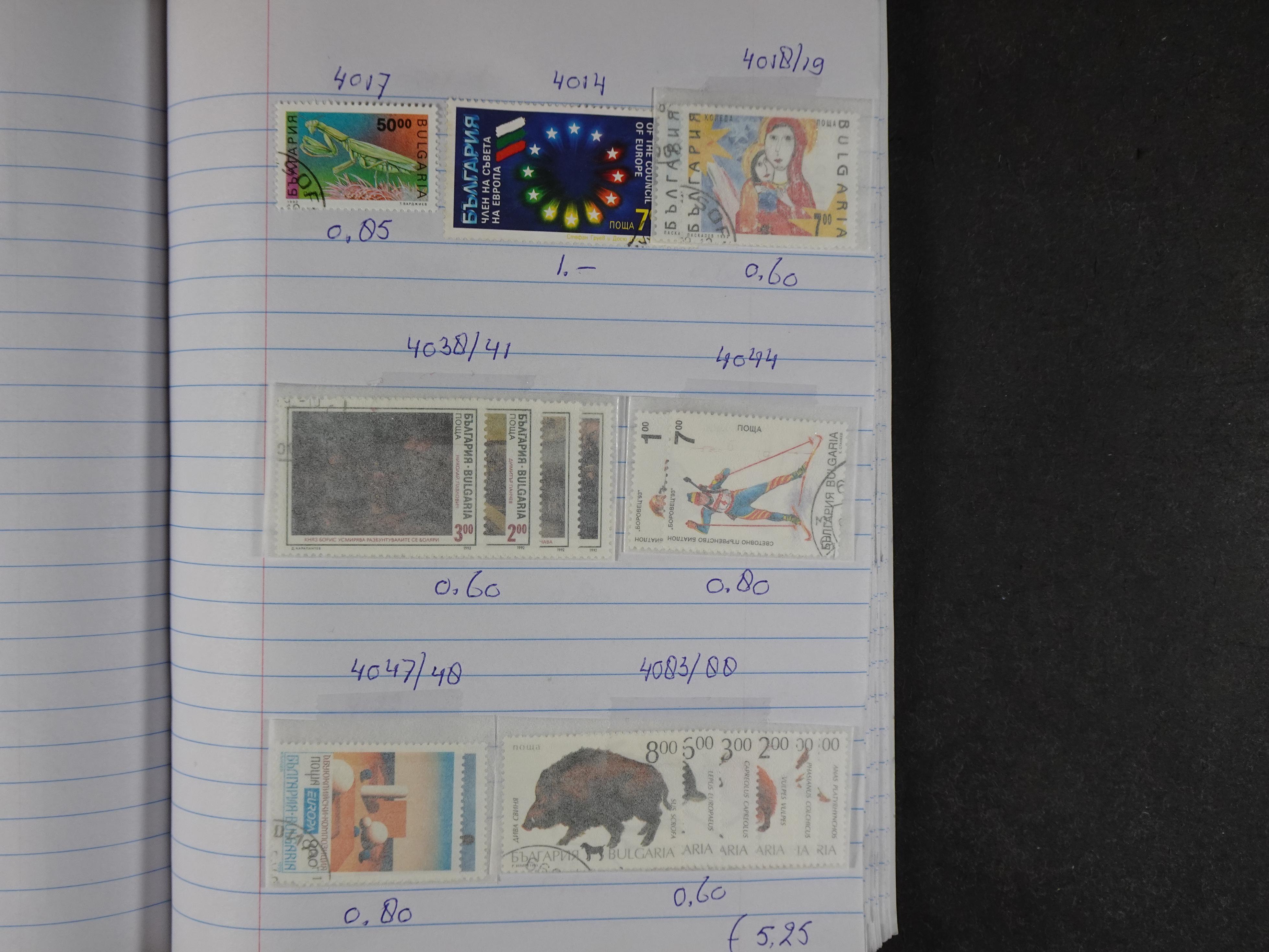 Mooie partij gelopen Rondzendboekjes.
Veel postfris.
Enorme restwaarde 917